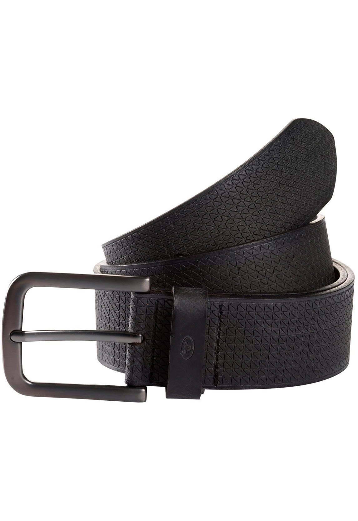 NU 20% KORTING: Tom Tailor Leren riem TT-Arthur