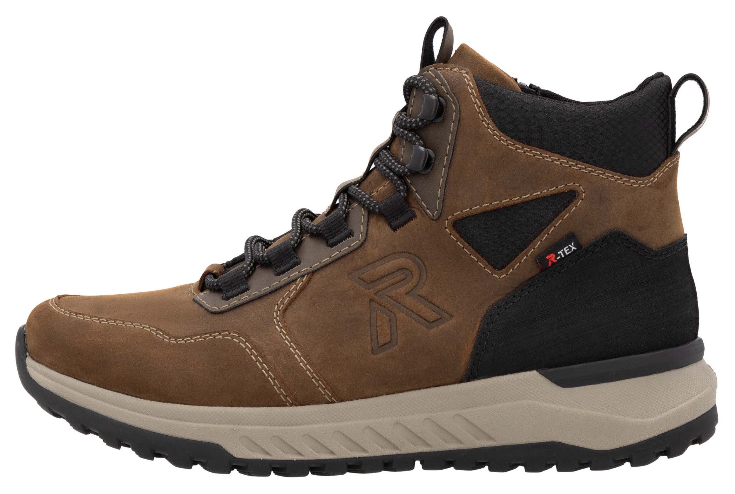 Rieker EVOLUTION Veterschoenen winterlaarzen, outdoorschoenen, high top sneaker met tex-membraan