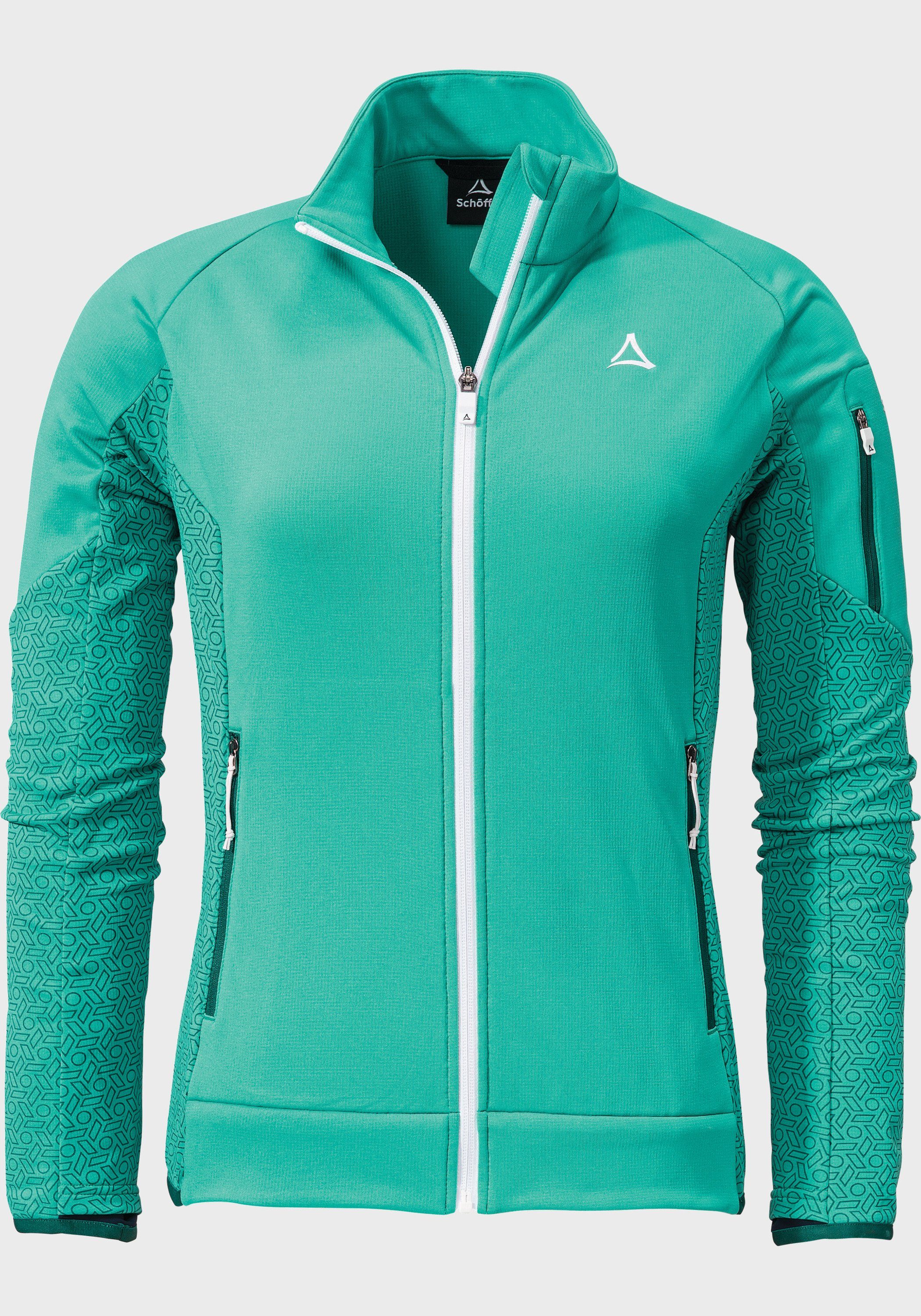 Schöffel Fleecejack Fleece Jacket Schruns L dames fleece vesten maat 40 groen