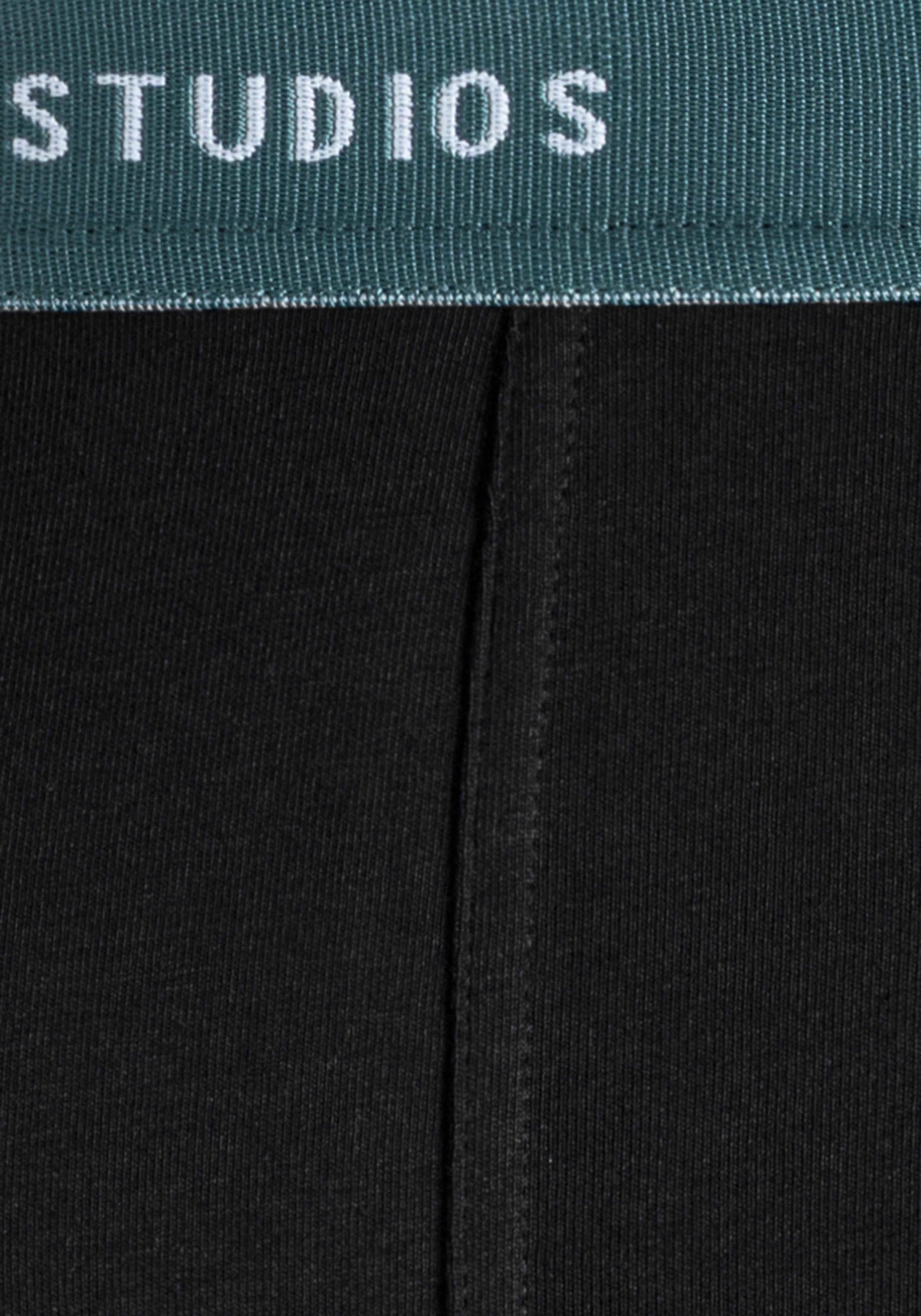 Copenhagen Studios Boxershort voor heren met gekleurde logo-tailleband (set, 3 stuks)