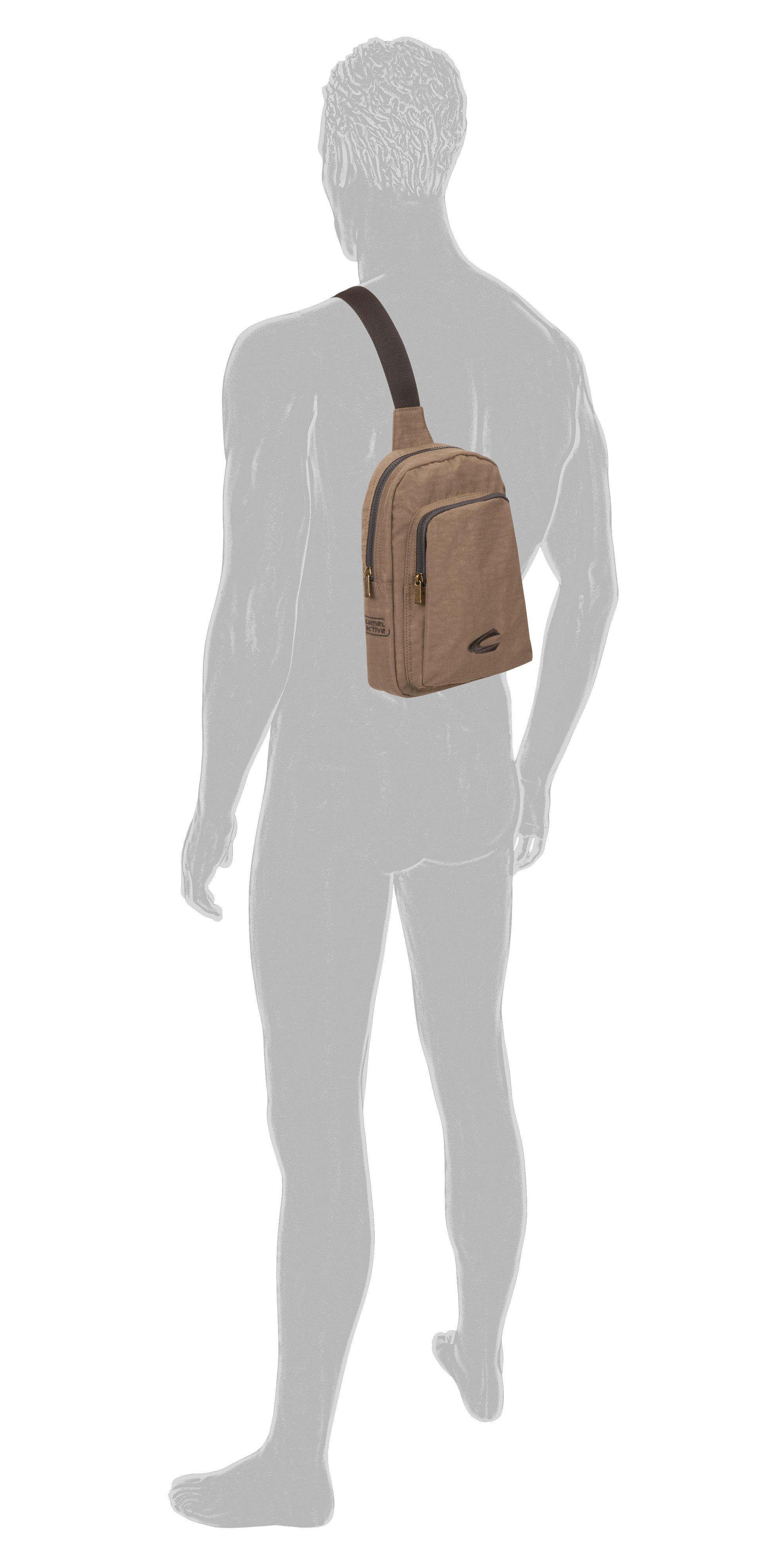 camel active Rugzak Journey veelzijdige metgezel van robuust nylon en met licht gewicht