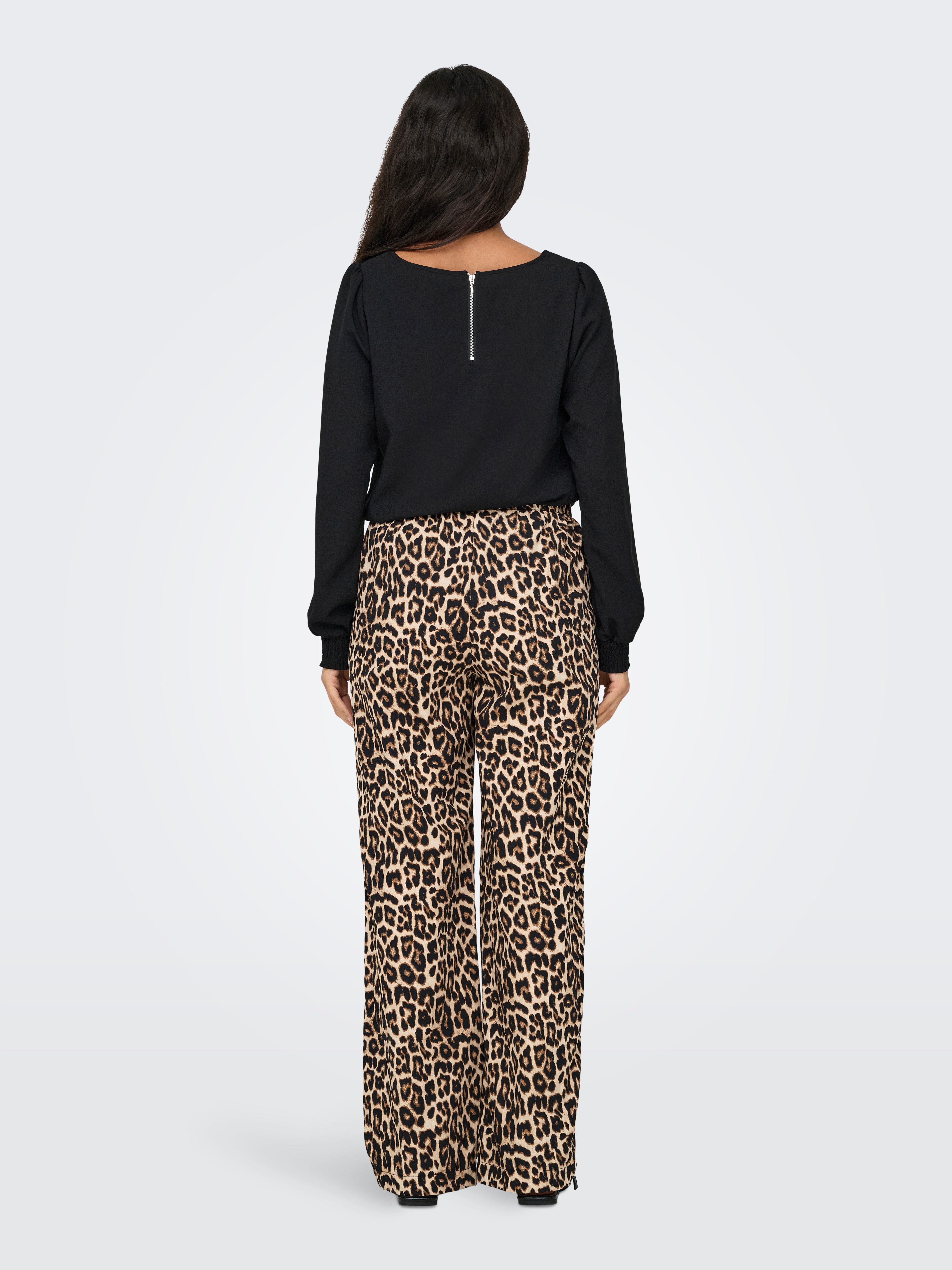 Only Comfortbroek ONLCLARA PULLUP PANT WVN OS