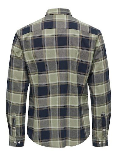 ONLY & SONS Geruit overhemd ONSALVARO LS OXFORD CHECK SHIRT 5979