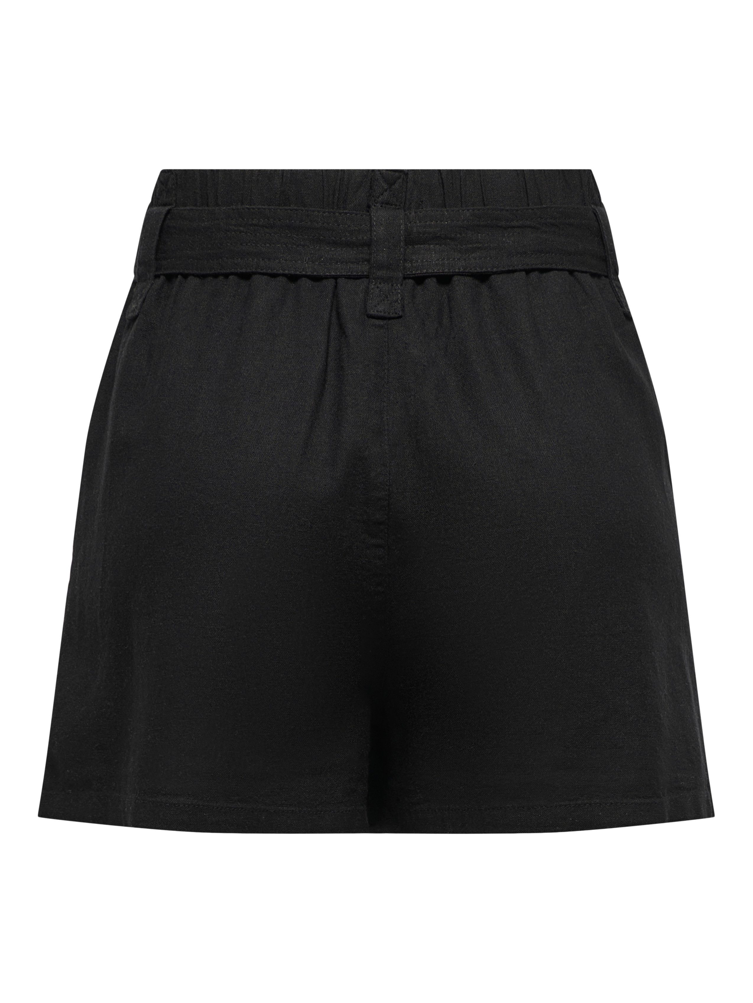 Only Short ONLCARO HW LINEN BL BELT SHORTS CC PNT