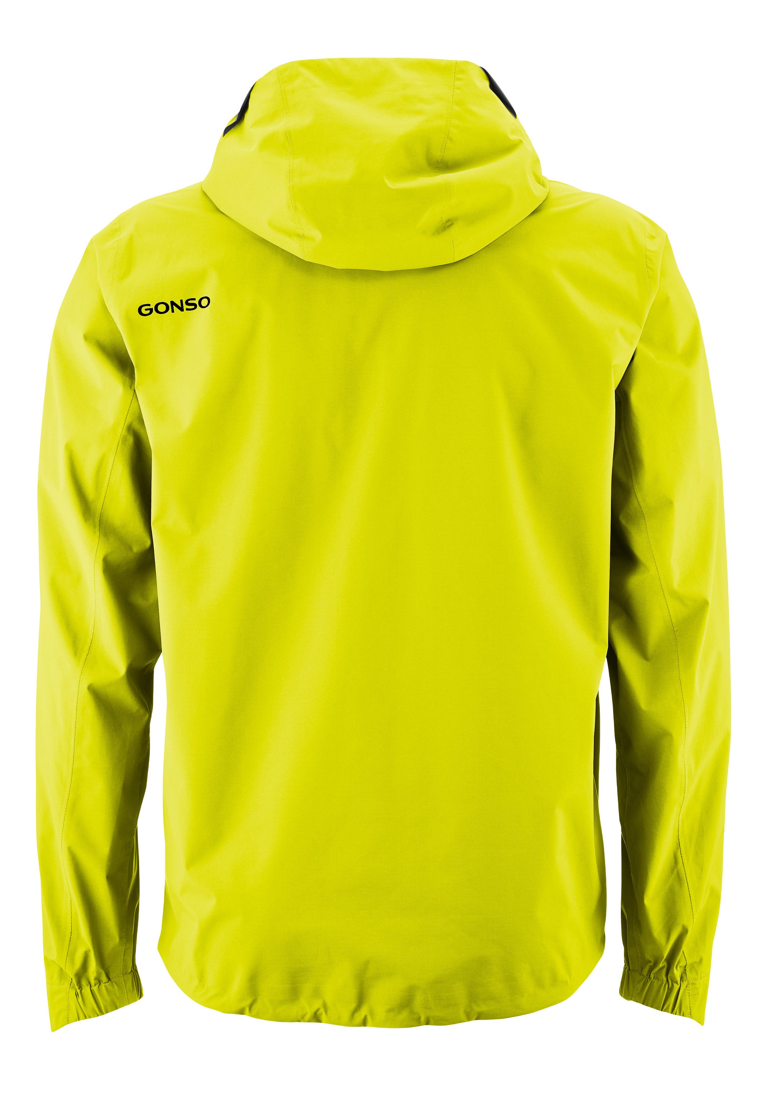 Gonso Fietsjack Save Jacket Trail M Herenregenjack wind- en waterdicht, fietsjack met capuchon