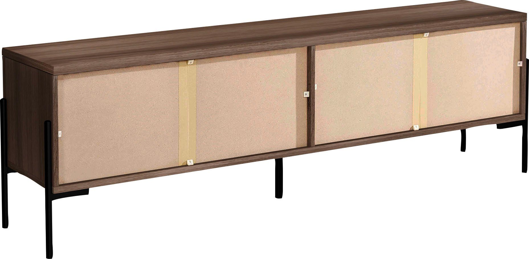 Home affaire Tv-meubel Valloire Commode, push-to-open functie, breedte 176 cm
