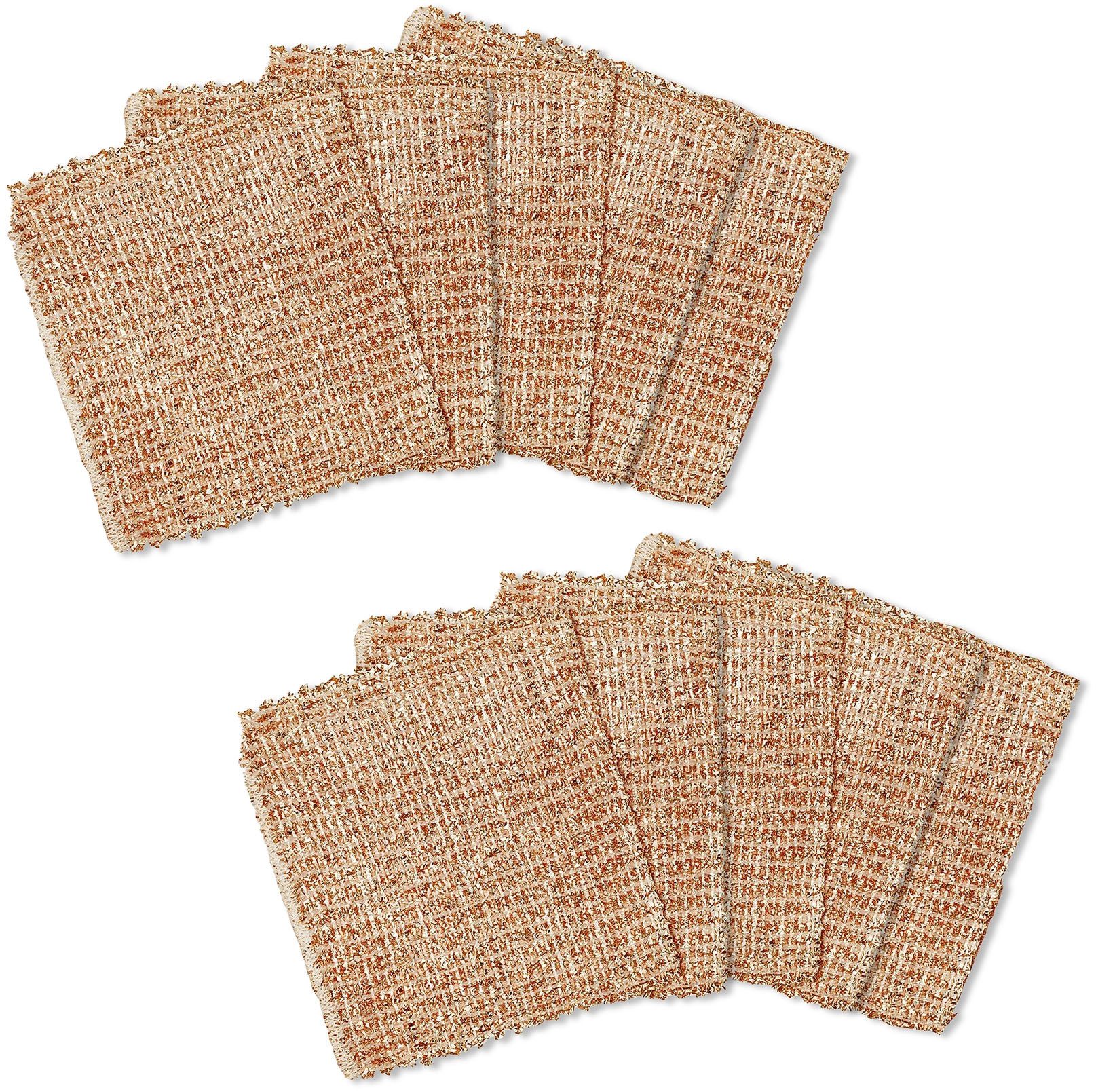 Maximex Reinigingsdoekje Koper doek verwijdert voorzichtig hardnekkig vuil, roestvrij en uitwasbaar (set, 10 stuks)