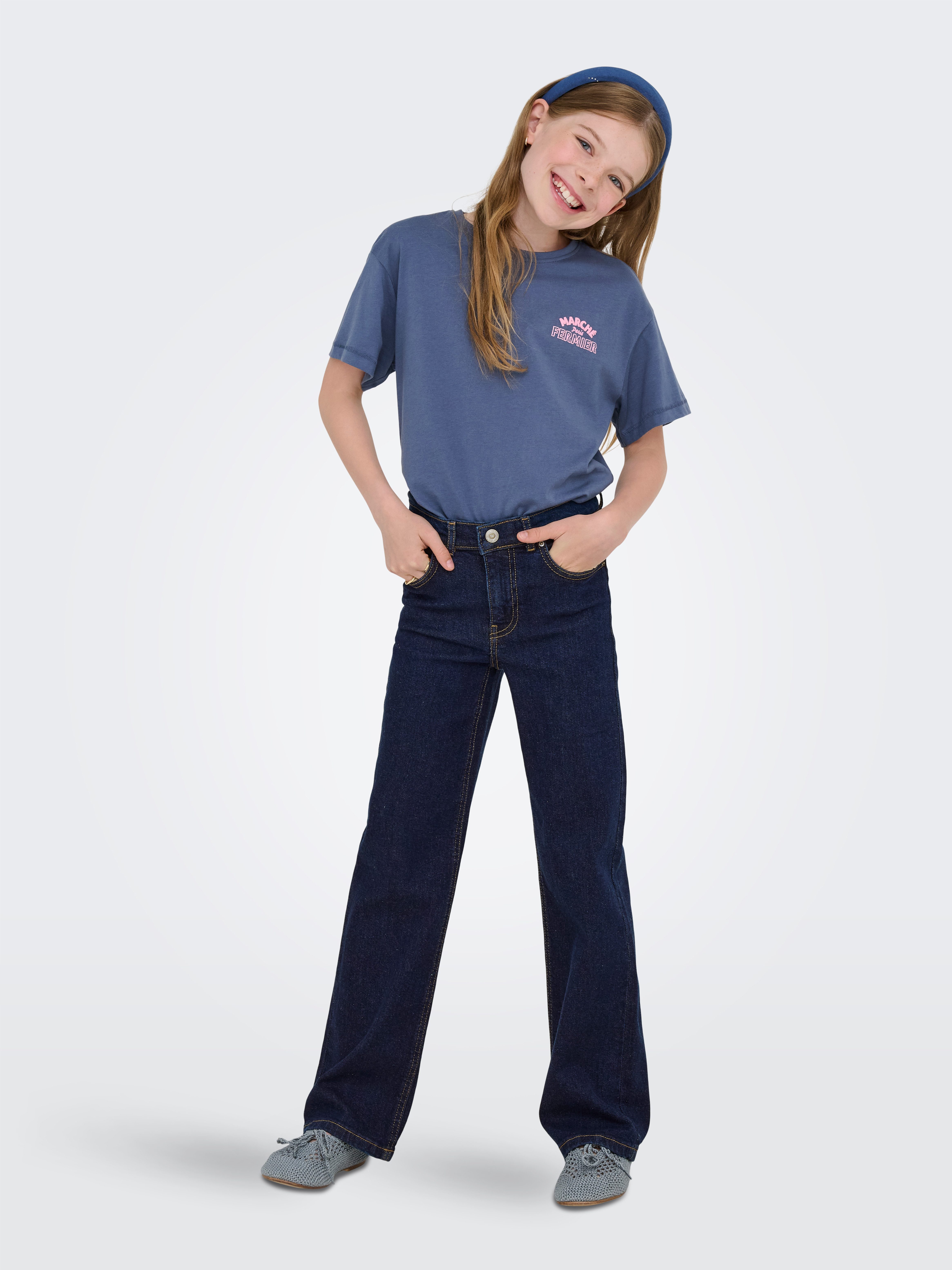 KIDS ONLY Relax fit jeans KOGJUICY REG WIDE LEG AZG211 DNM NOOS