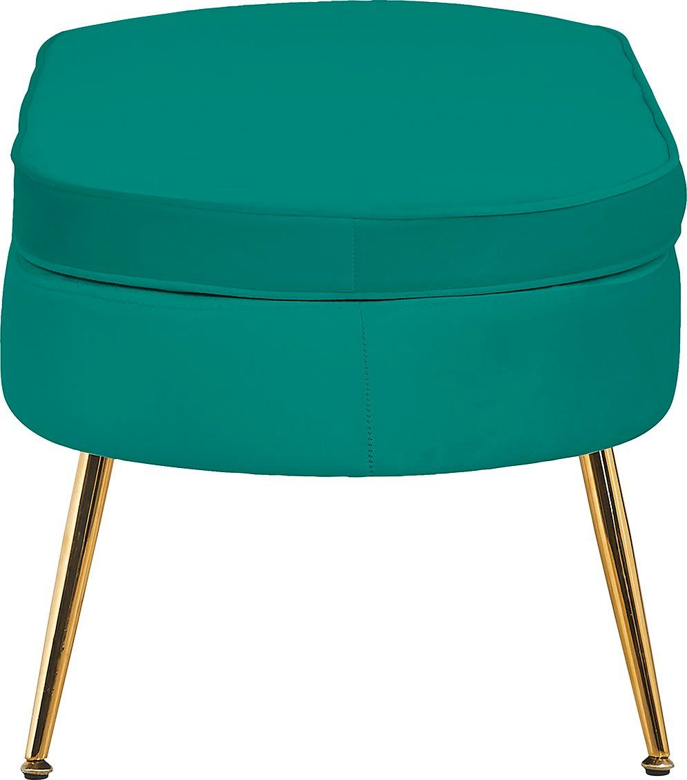 SalesFever Hocker Clam ovaal, breedte 99 cm