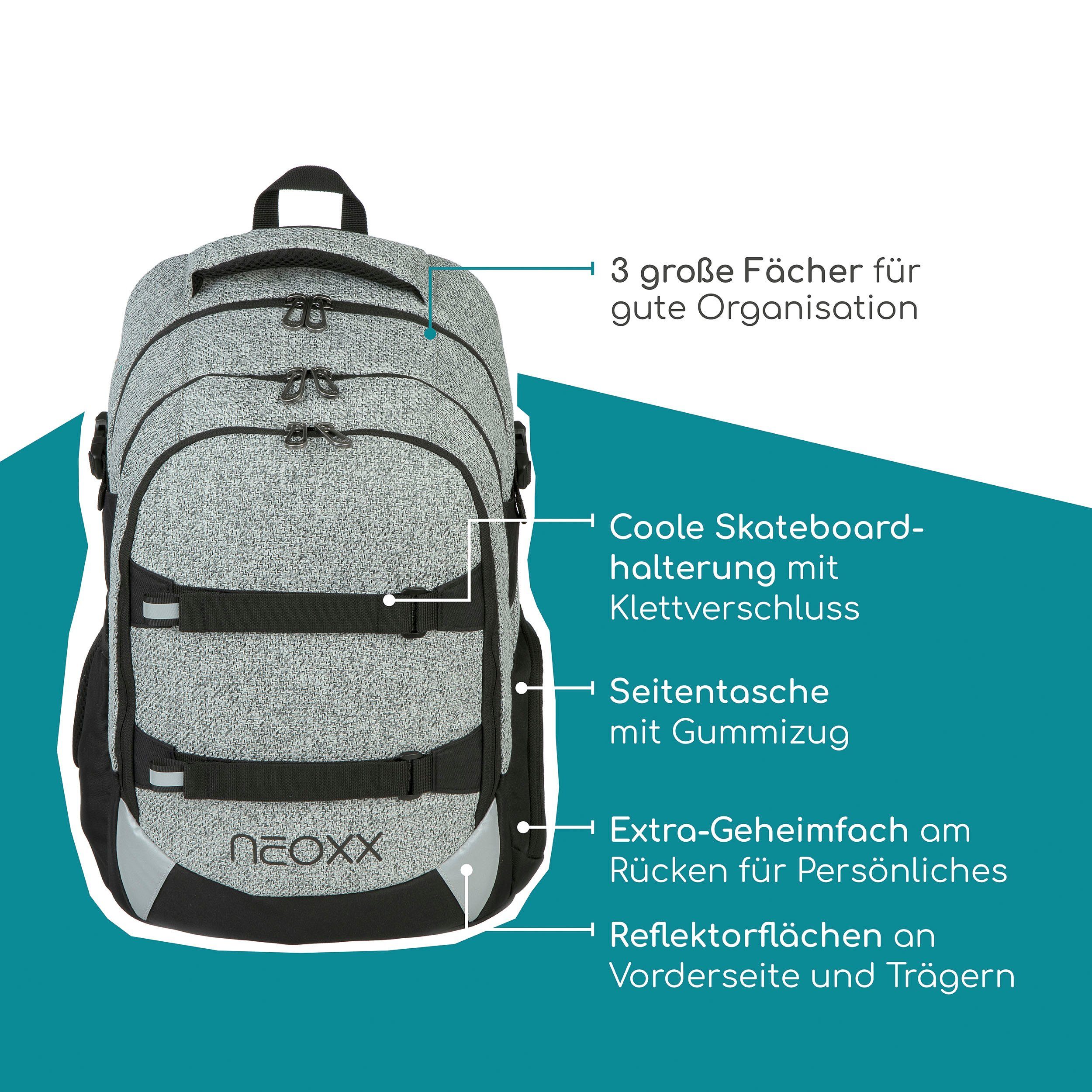 neoxx Schoolrugzak Active Pro, Wool fhe World