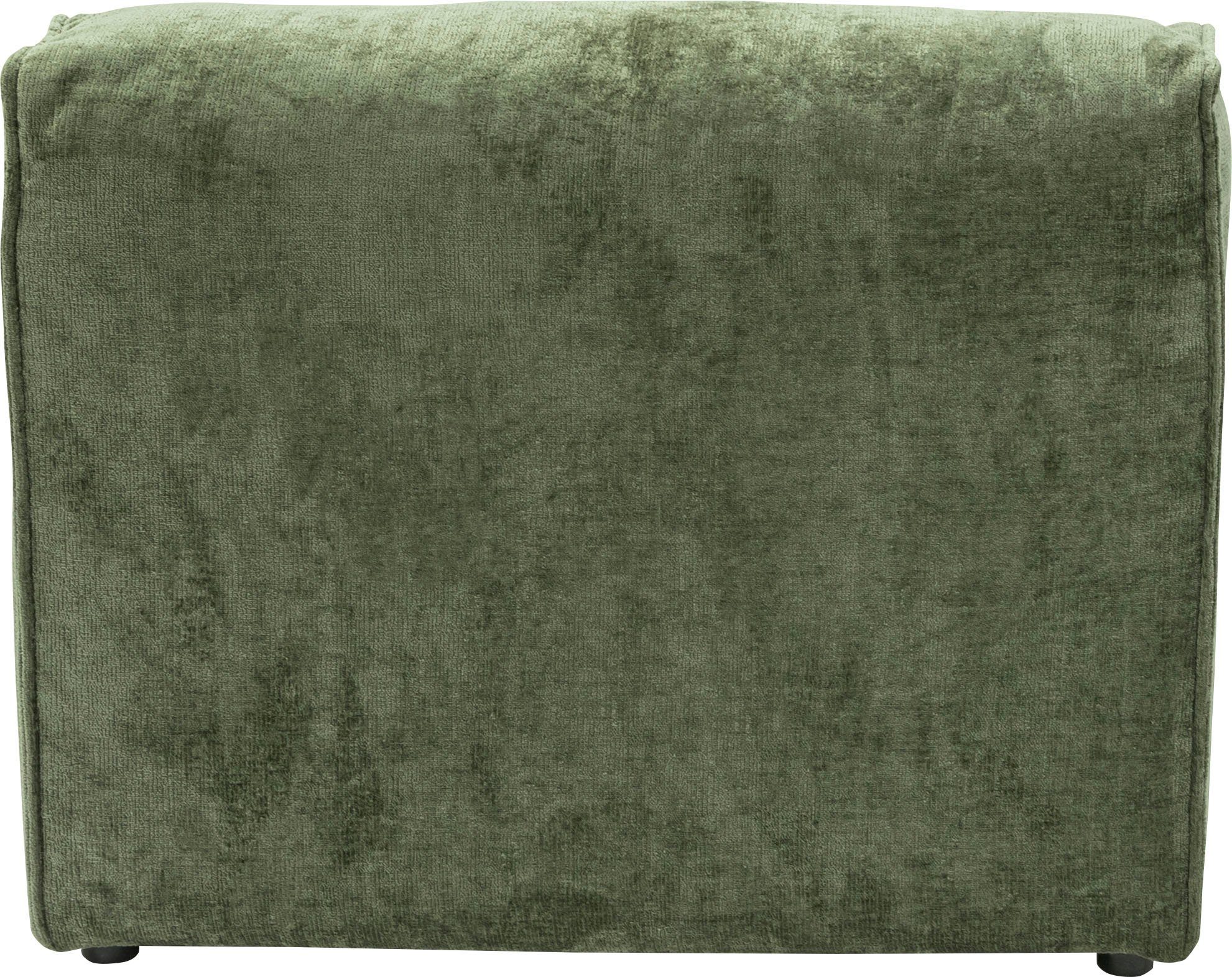 RAUM.ID Sofaelement Monolid kan worden gebruikt als module of afzonderlijk, bekleding in teddy-look (1 stuk)