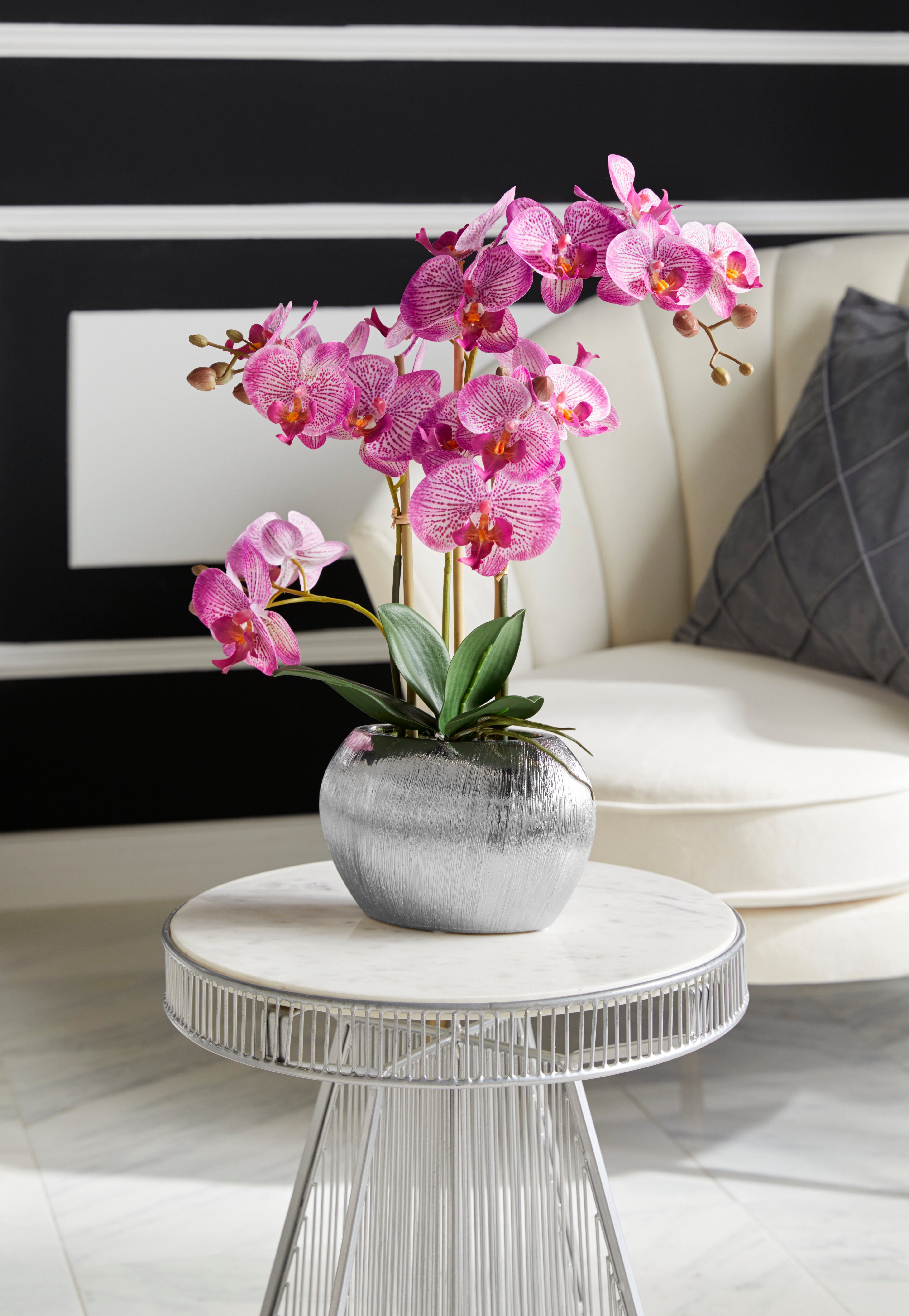 Home affaire Kunstplant Orchidee Kunstorchidee, in een pot (1 stuk)