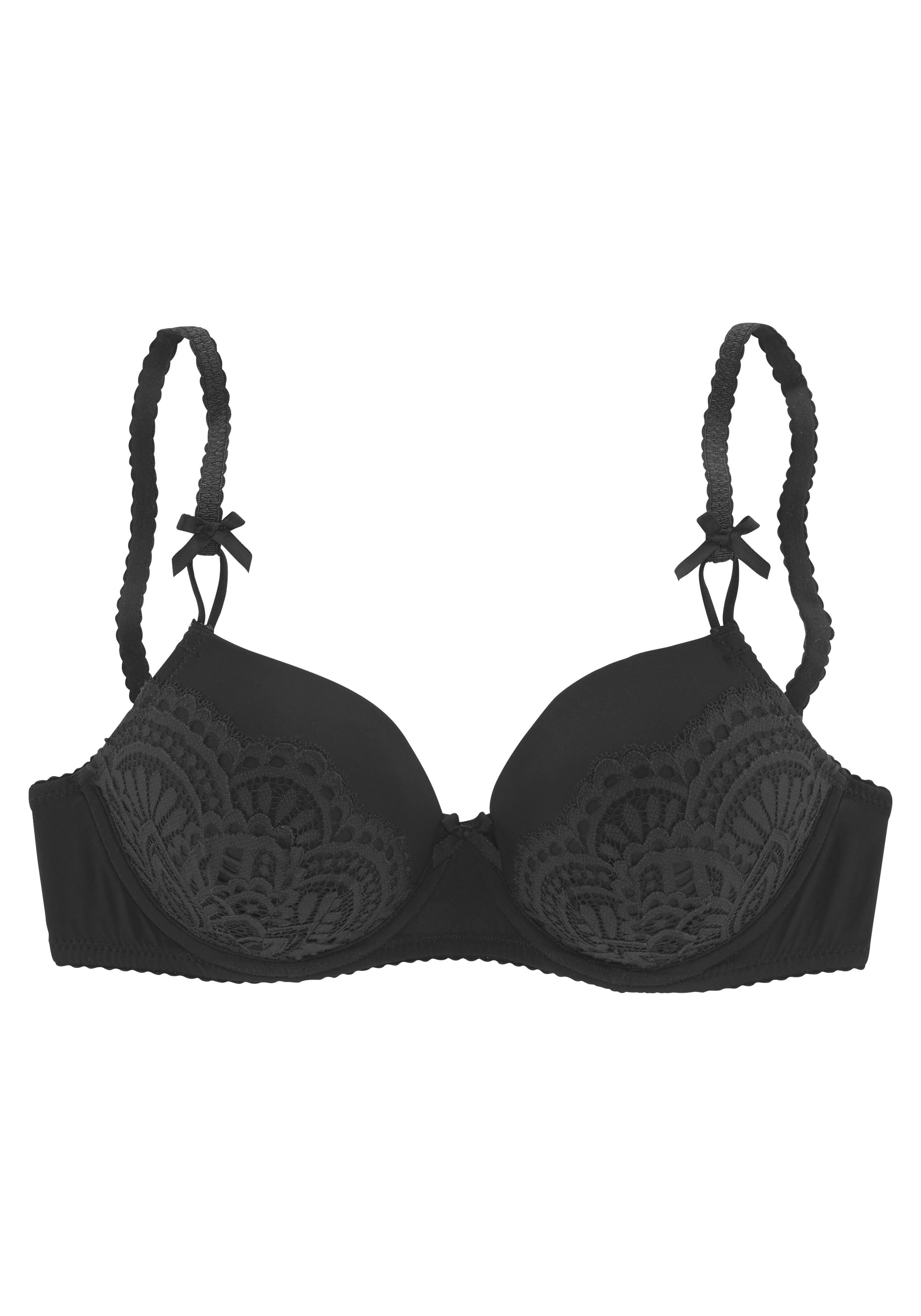 Lascana Bh met steuncups Aurora met beugel en van fijne kant, dessous