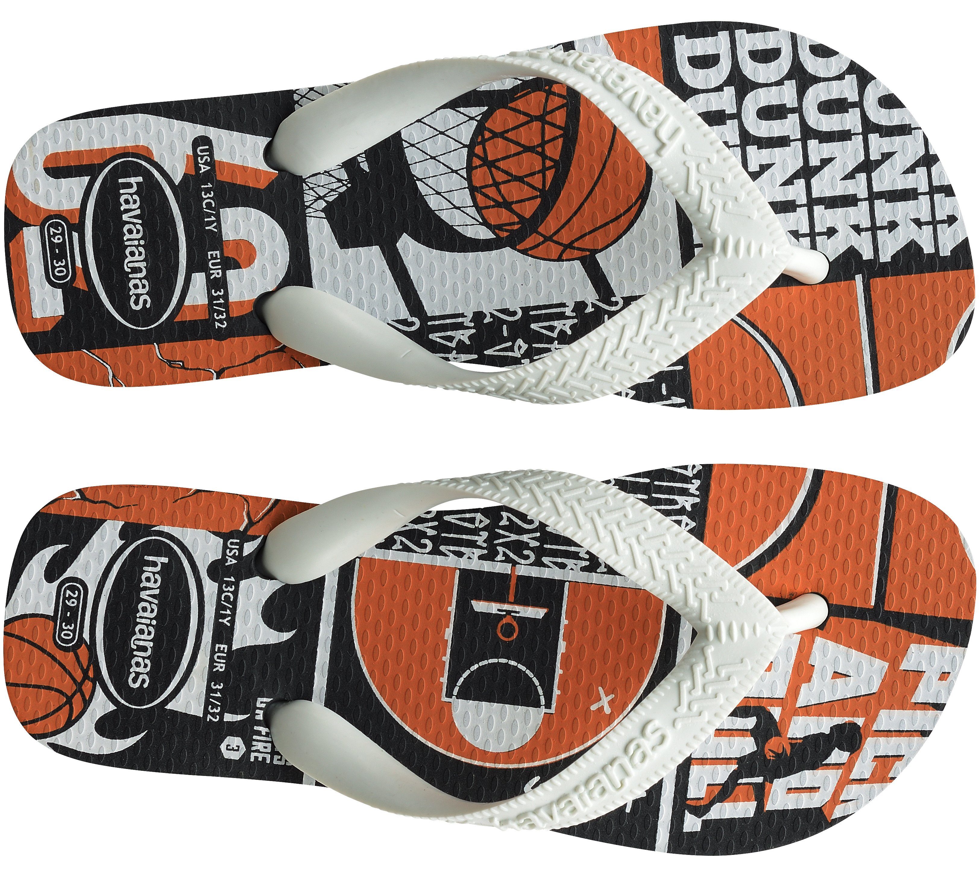 Havaianas Teenslippers KIDS ATLETHIC , zomerschoenen, badschoen, vakantie, met coole sportprint