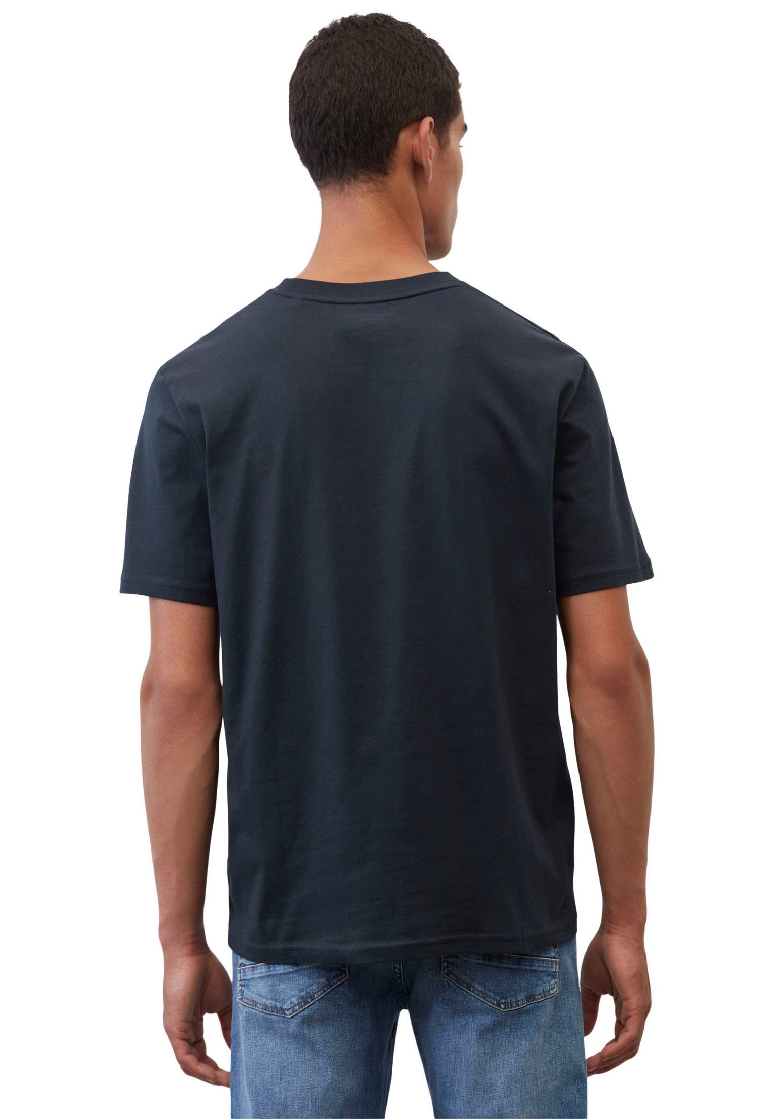 Marc O'Polo T-shirt Logo-T-shirt van bio-katoen