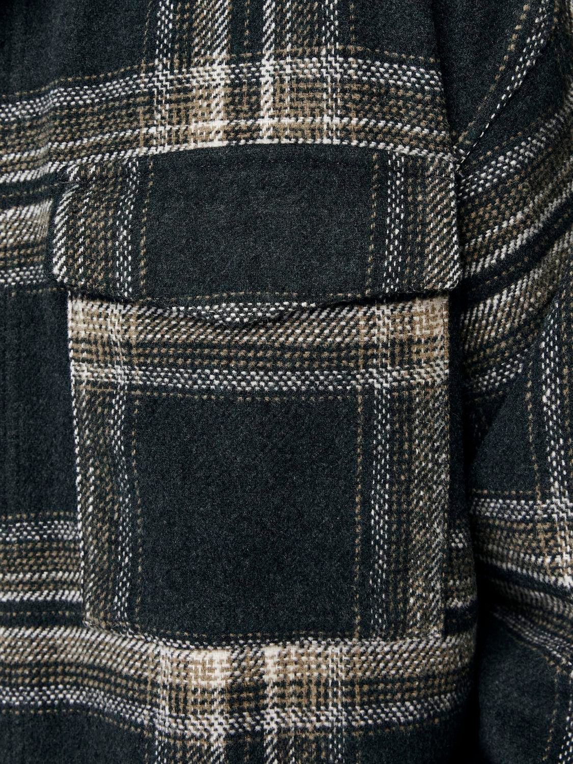 Jack & Jones Overhemd met lange mouwen JORVESTERBRO CHECK OVERSHIRT LS SN