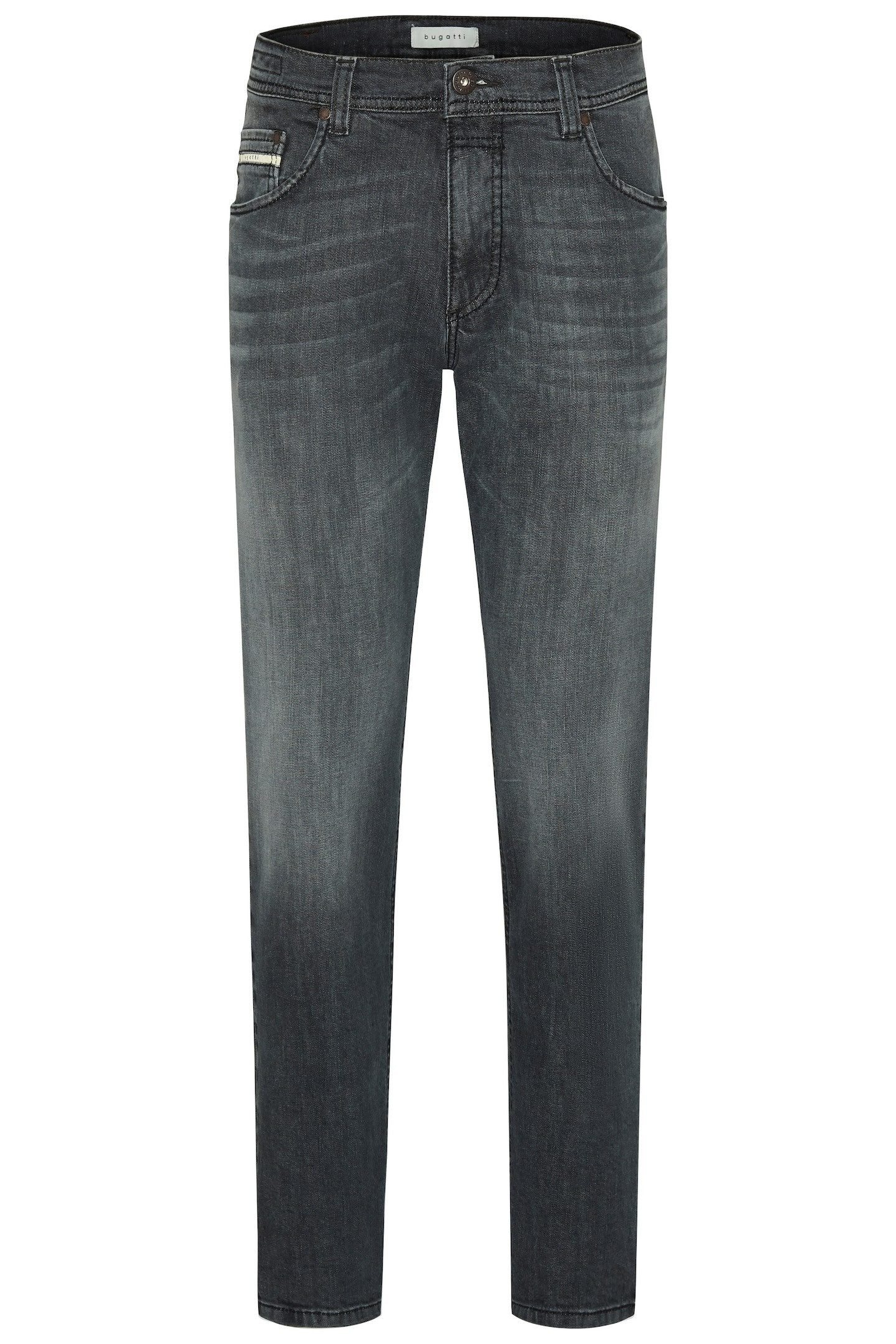 Bugatti 5-pocket jeans met een lichte used-look