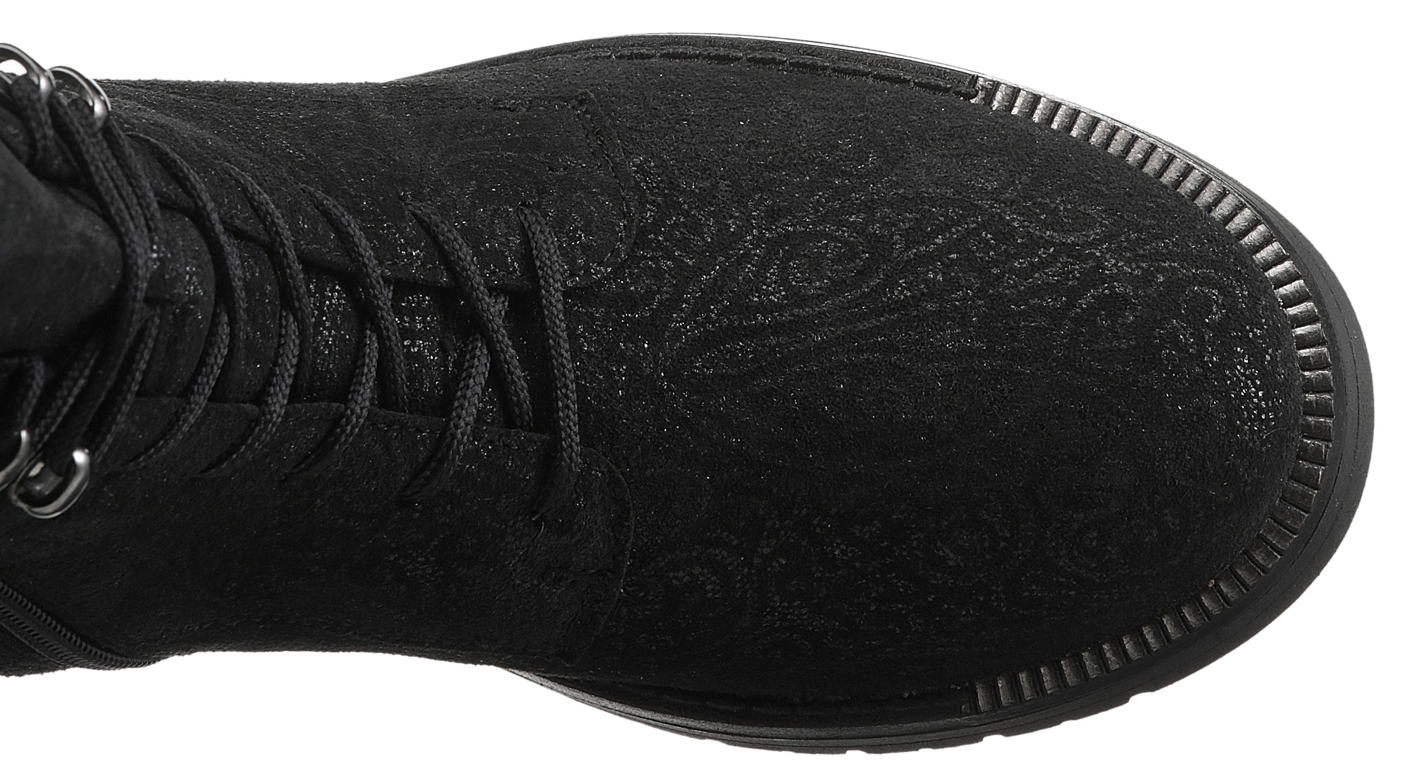 Waldläufer Veterlaarsjes G-RAVINA Veterboots, blokhak, in bloemmotief, comfortwijdte G (=wijd)