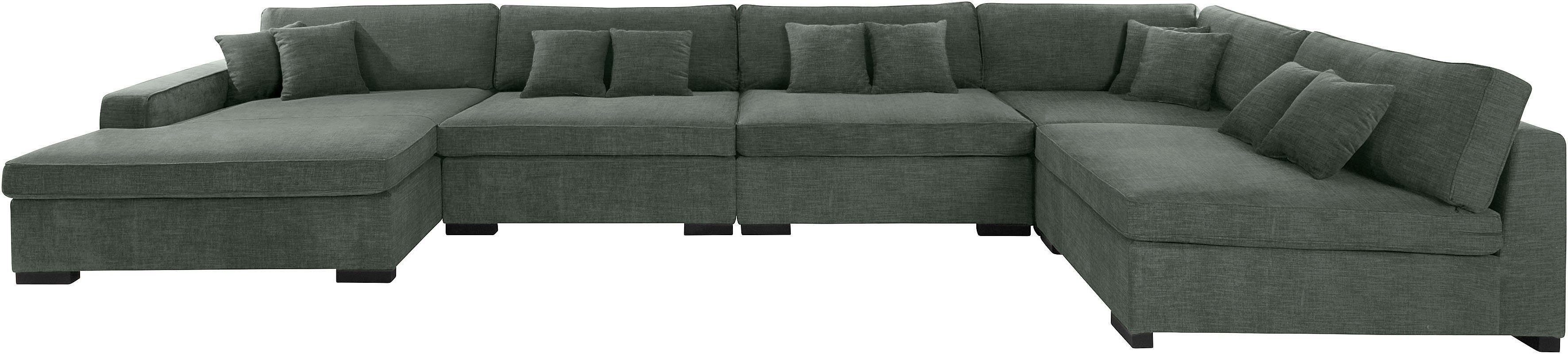 Guido Maria Kretschmer Home&Living Zithoek Skara XXL U-vorm Loungebank XXL met binnenveringsinterieur, in vele overtrekkwaliteiten
