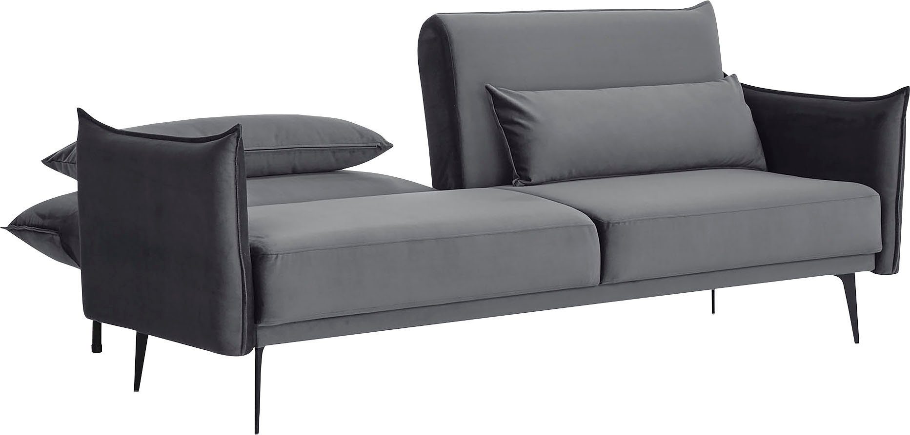 SalesFever 3-zitsbank met slaapfunctie, breedte 190 cm