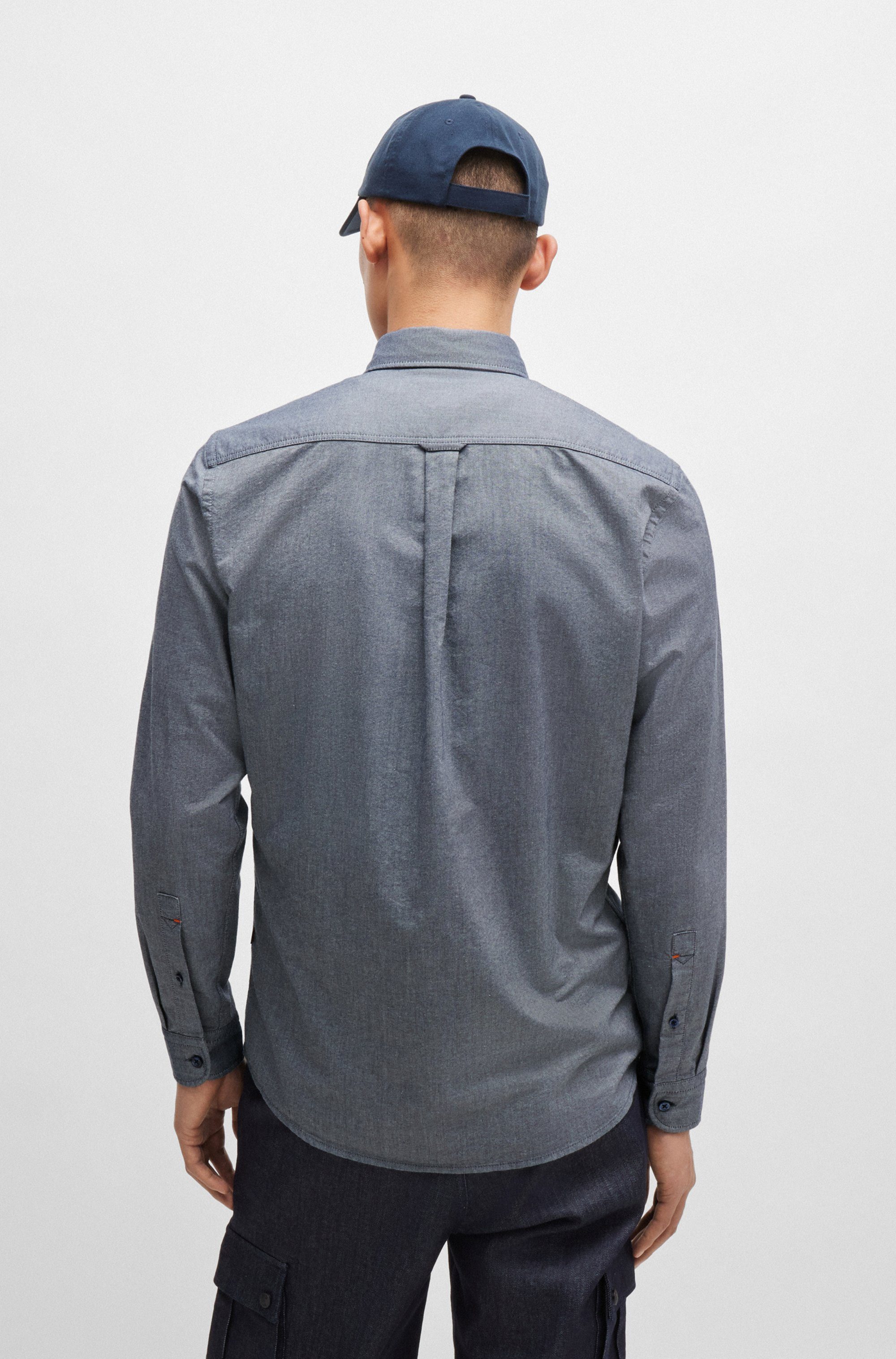 Boss Orange Businessoverhemd Rickert_M met button-downkraag