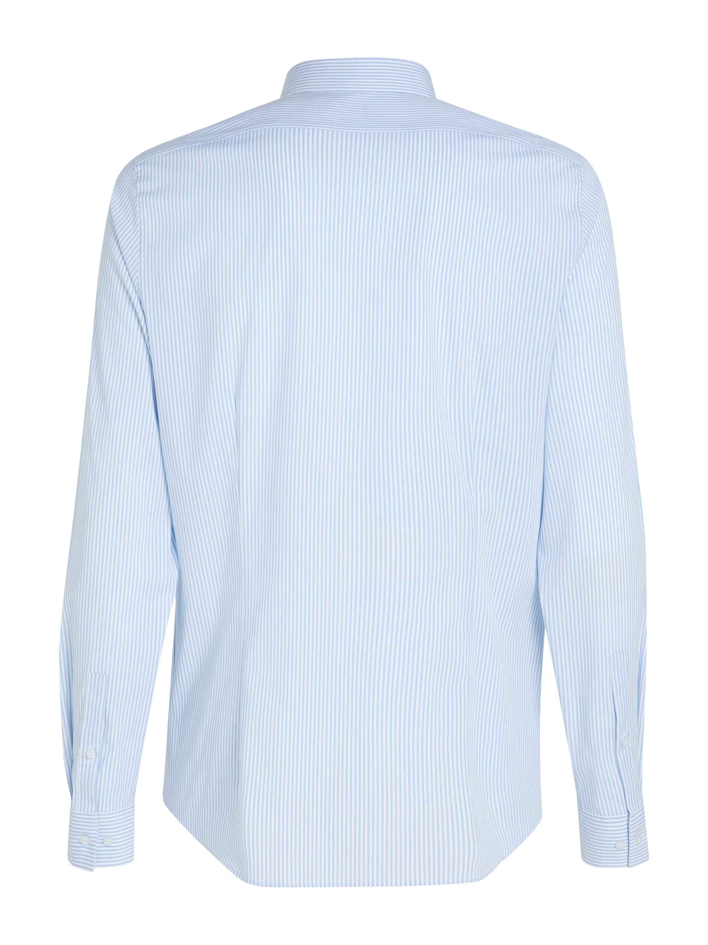 Calvin Klein Overhemd met lange mouwen POPLIN STRIPE SLIM SHIRT