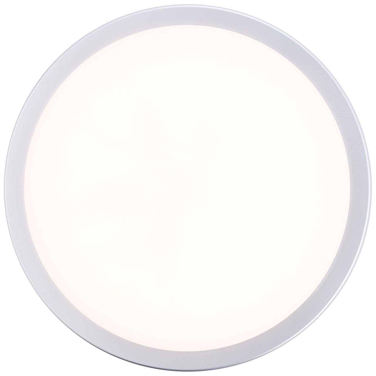 Brilliant Devora G91011A58 LED-buitenlamp (plafond) Energielabel: E (A G) 12 W Warmwit Zilver