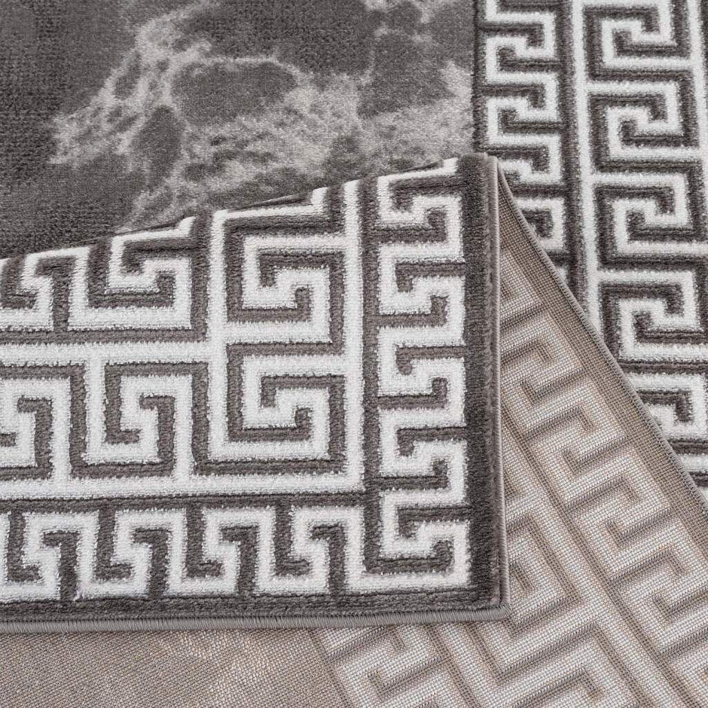 Carpet City Vloerkleed Chic Korte pool, randdessin, zachte pool, ideaal voor woonkamer & slaapkamer