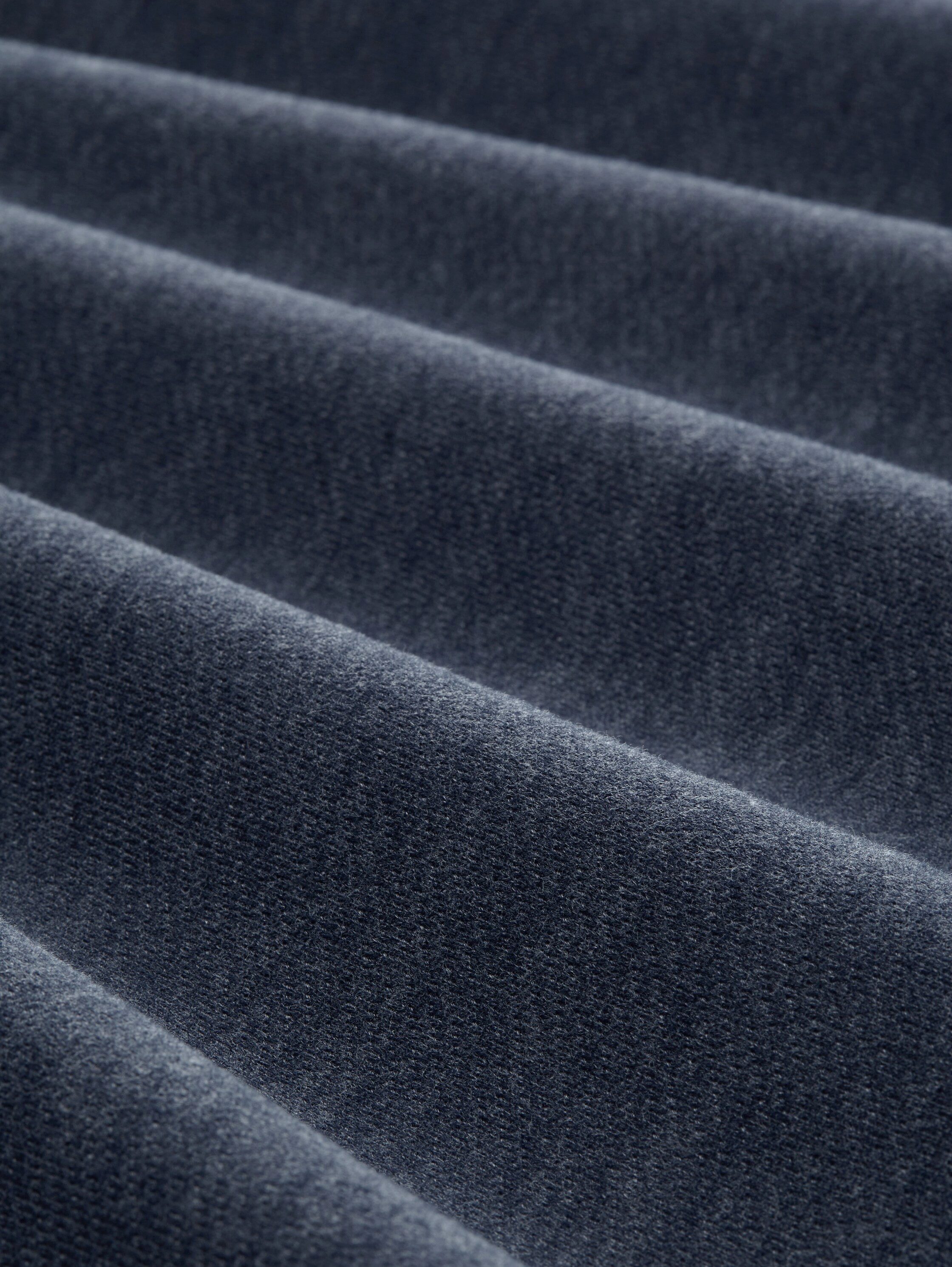 Tom Tailor Sweatvest met opstaande kraag die warm is voor de hals