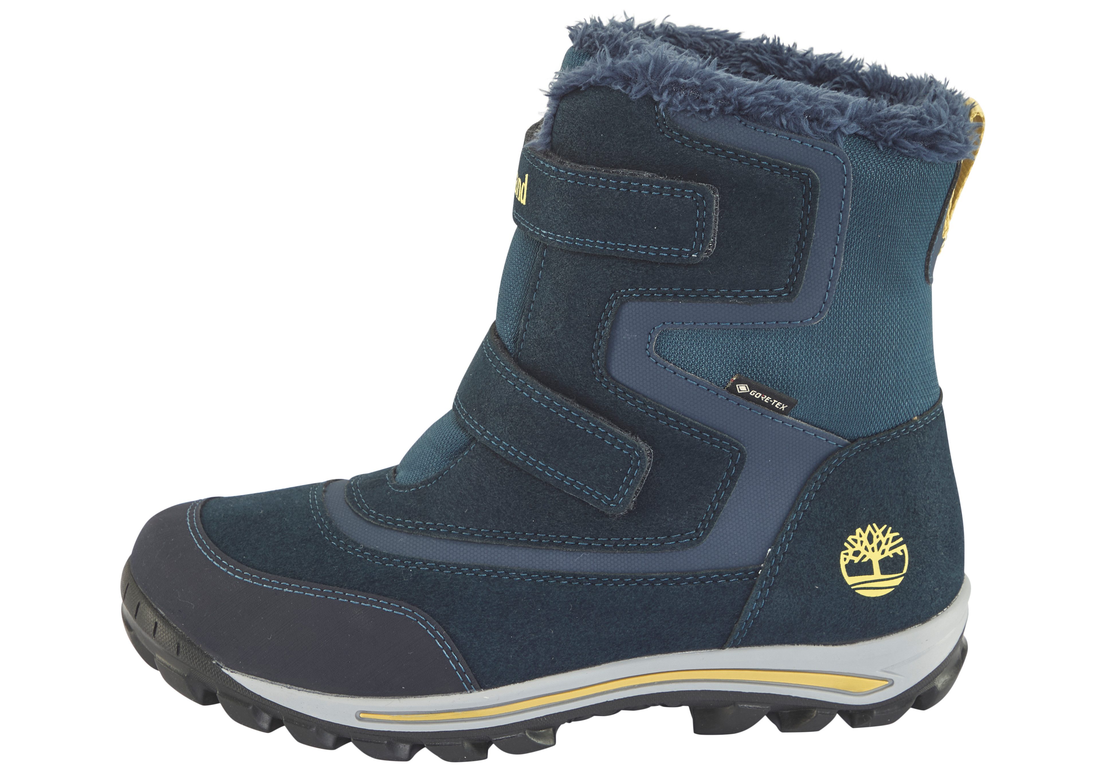 Timberland Winterlaarzen CHILLBERGMID HOOK & LOOP GORE-TEX SNOW BOOT Snowboots, winterlaarzen, winterschoenen, gevoerd, waterdicht