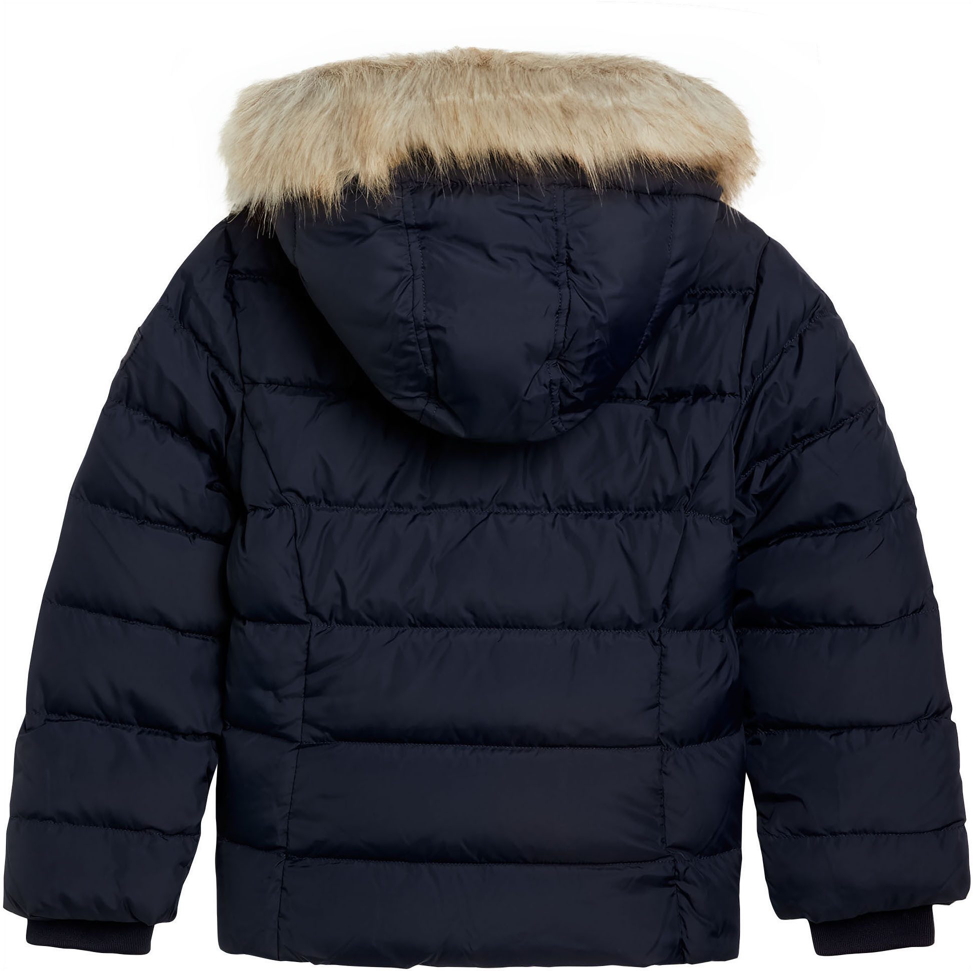 Tommy Hilfiger Gewatteerde jas ESSENTIAL FUR HOOD JACKET met imitatiebont bij de capuchon