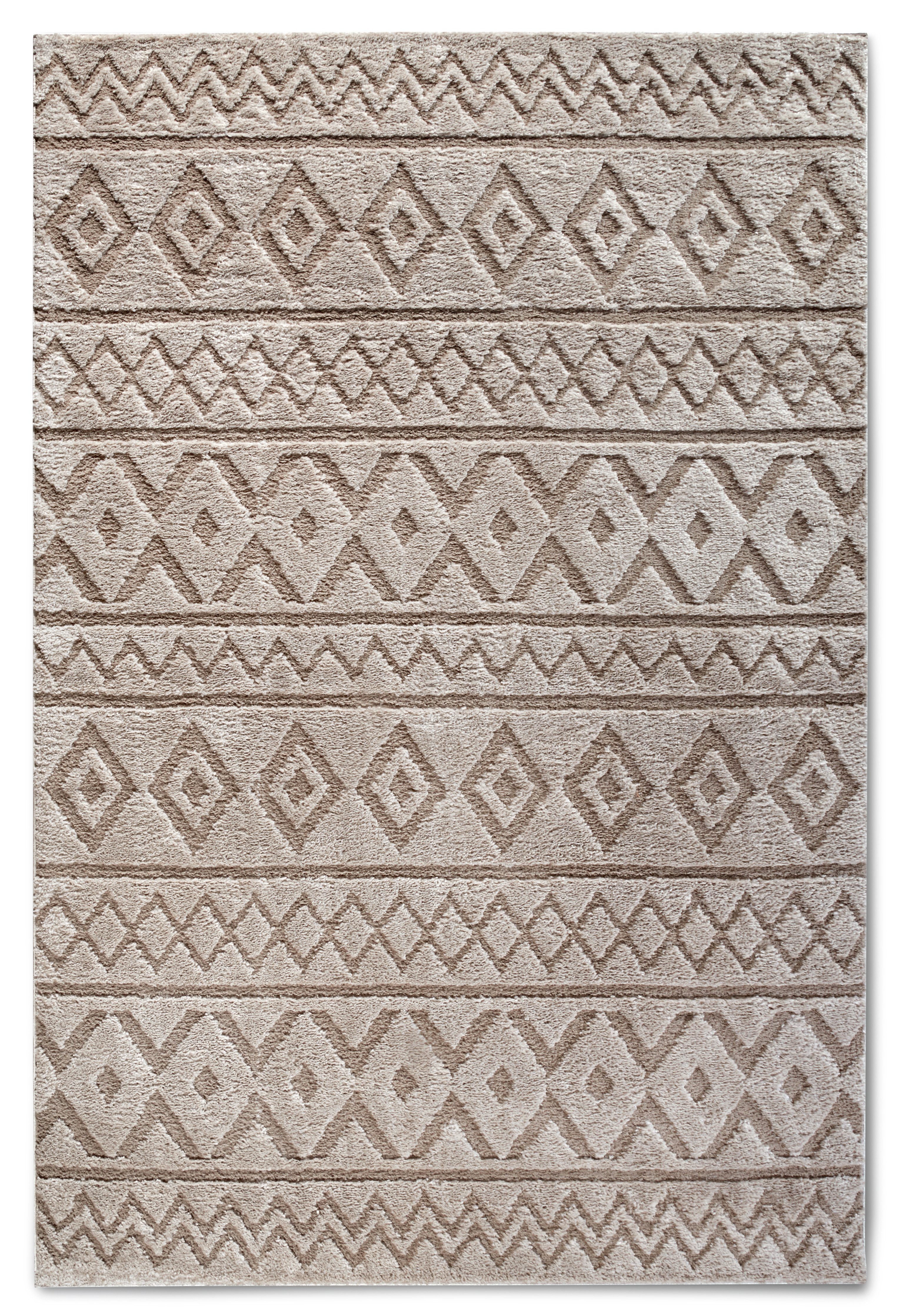 ELLE DECORATION Design-vloerkleed Itinerance Hoogpolig, shaggy, loper, zacht, langpolig, modern, hoog-laag effect