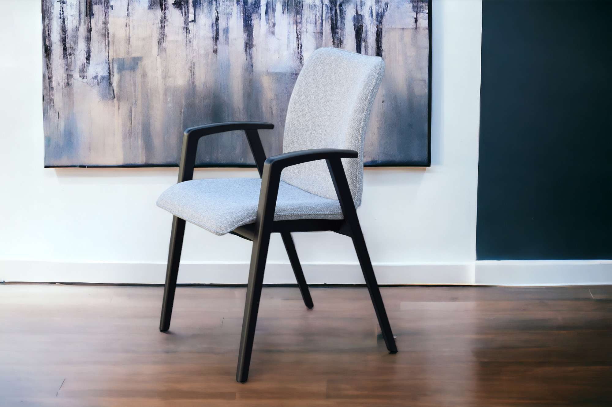 Home affaire Stoel met armleuningen Loreen eetkamerstoel, gestoffeerde stoel, woonstoel, eetstoel met armleuningen (set, 2 stuks)