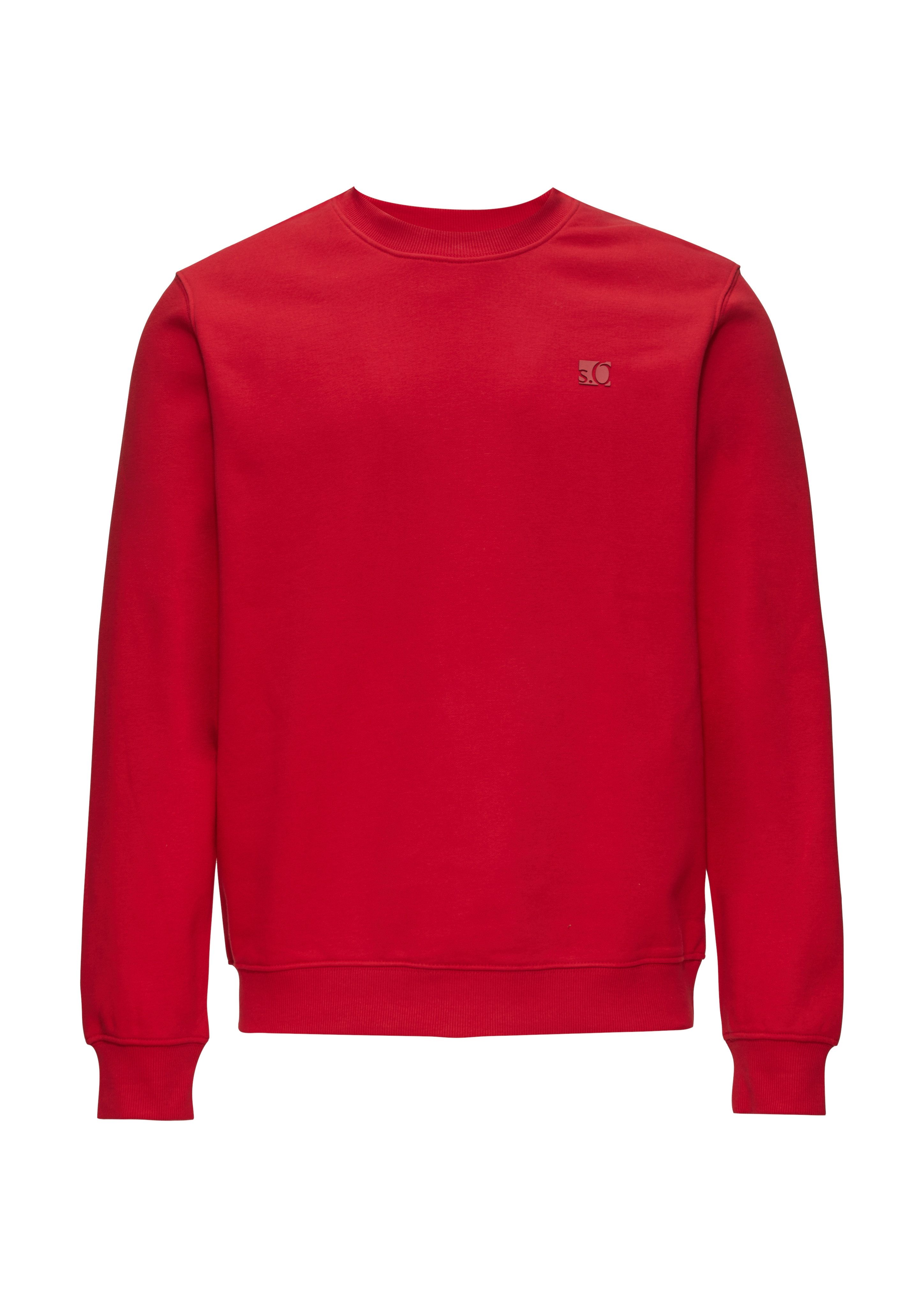 s.Oliver Sweatshirt met geborduurd logo