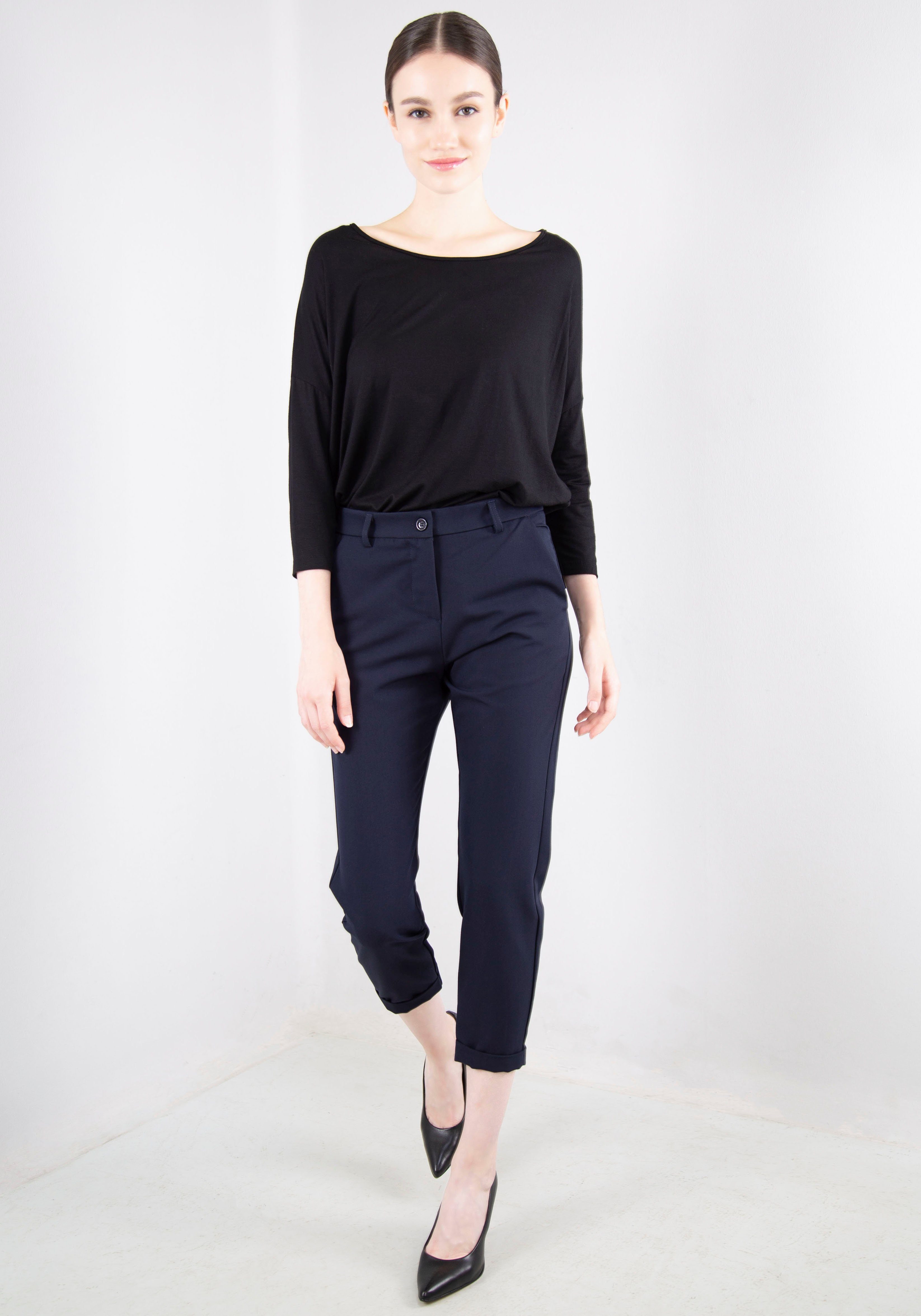 IMPERIAL Pantalon IMP-PTA9CD met omslagzoom