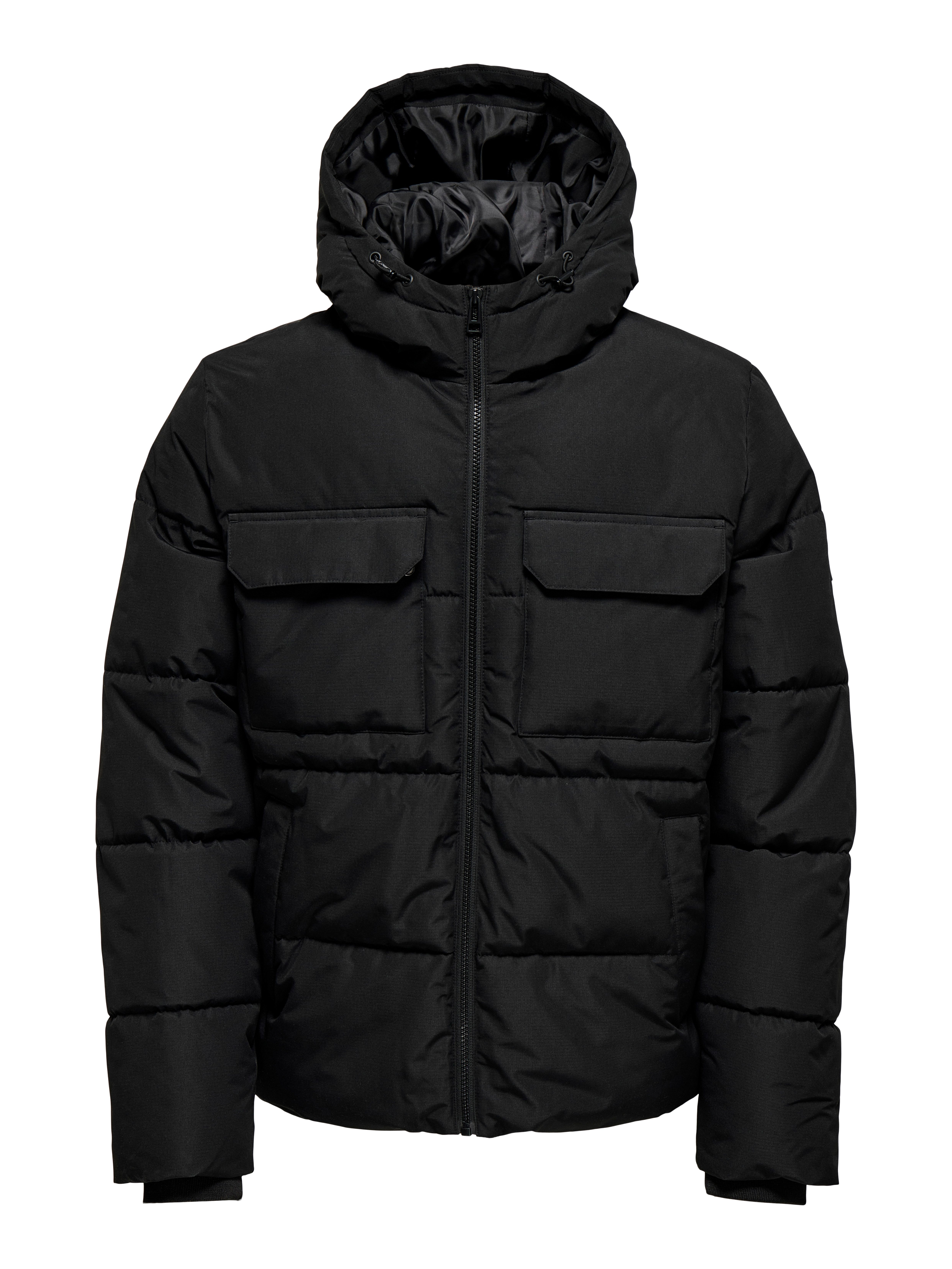 ONLY & SONS Gewatteerde jas ONSELIJAH PCKT. HOOD JACKET OTW NOOS