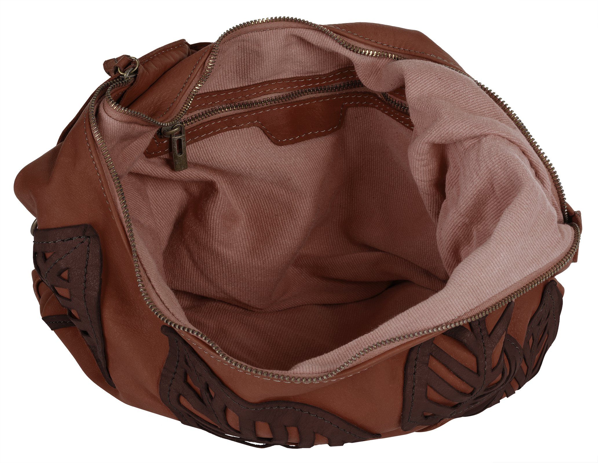 Samantha Look Shopper echt leer, made in italy