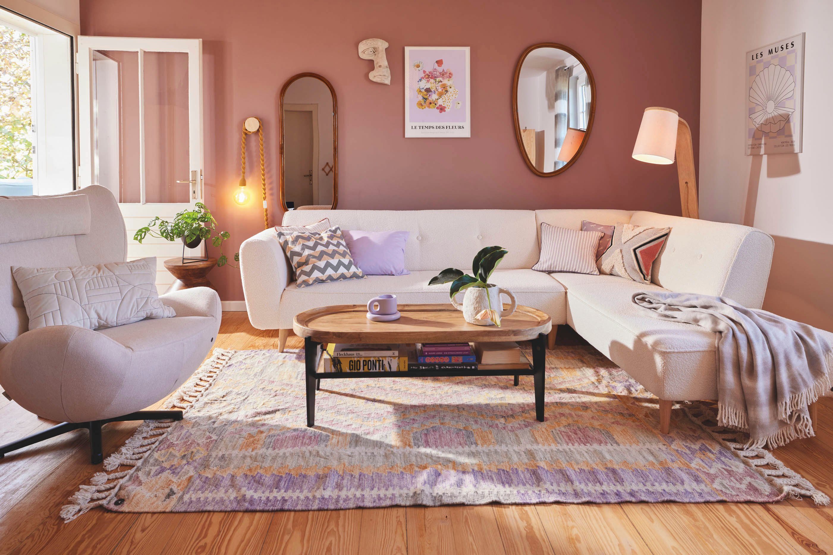 TOM TAILOR HOME Wandspiegel met tom tailor metalen ring aan het frame