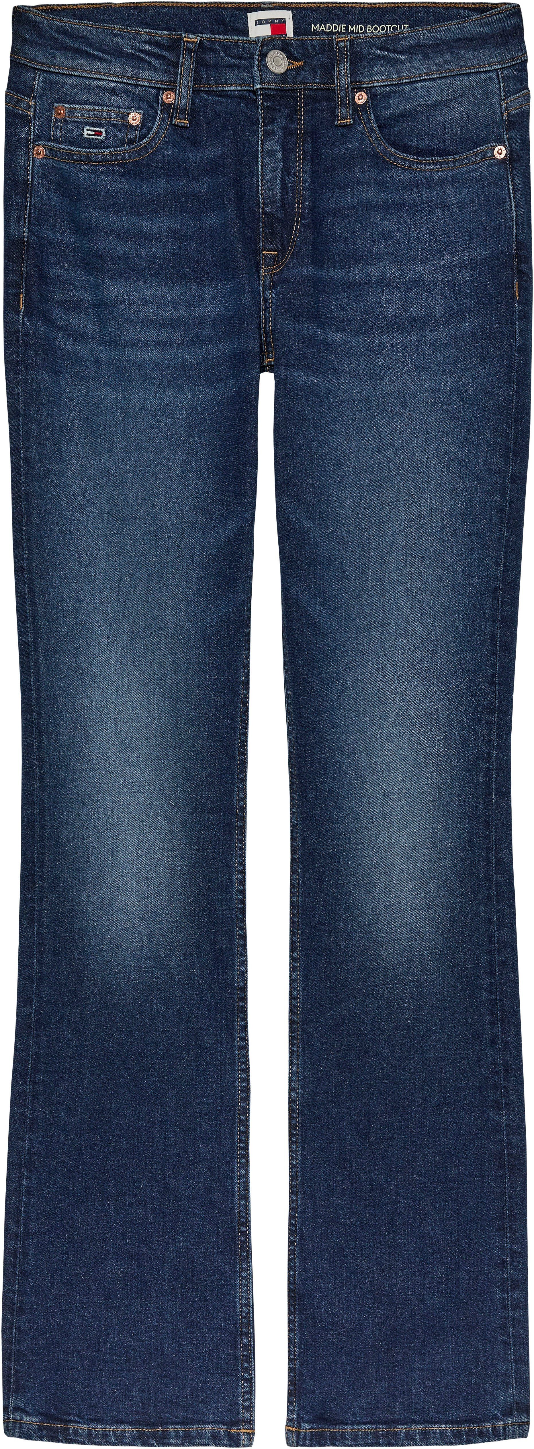 TOMMY JEANS Bootcut jeans MADDIE MD BC DH5161 met logo-badge en borduurwerk