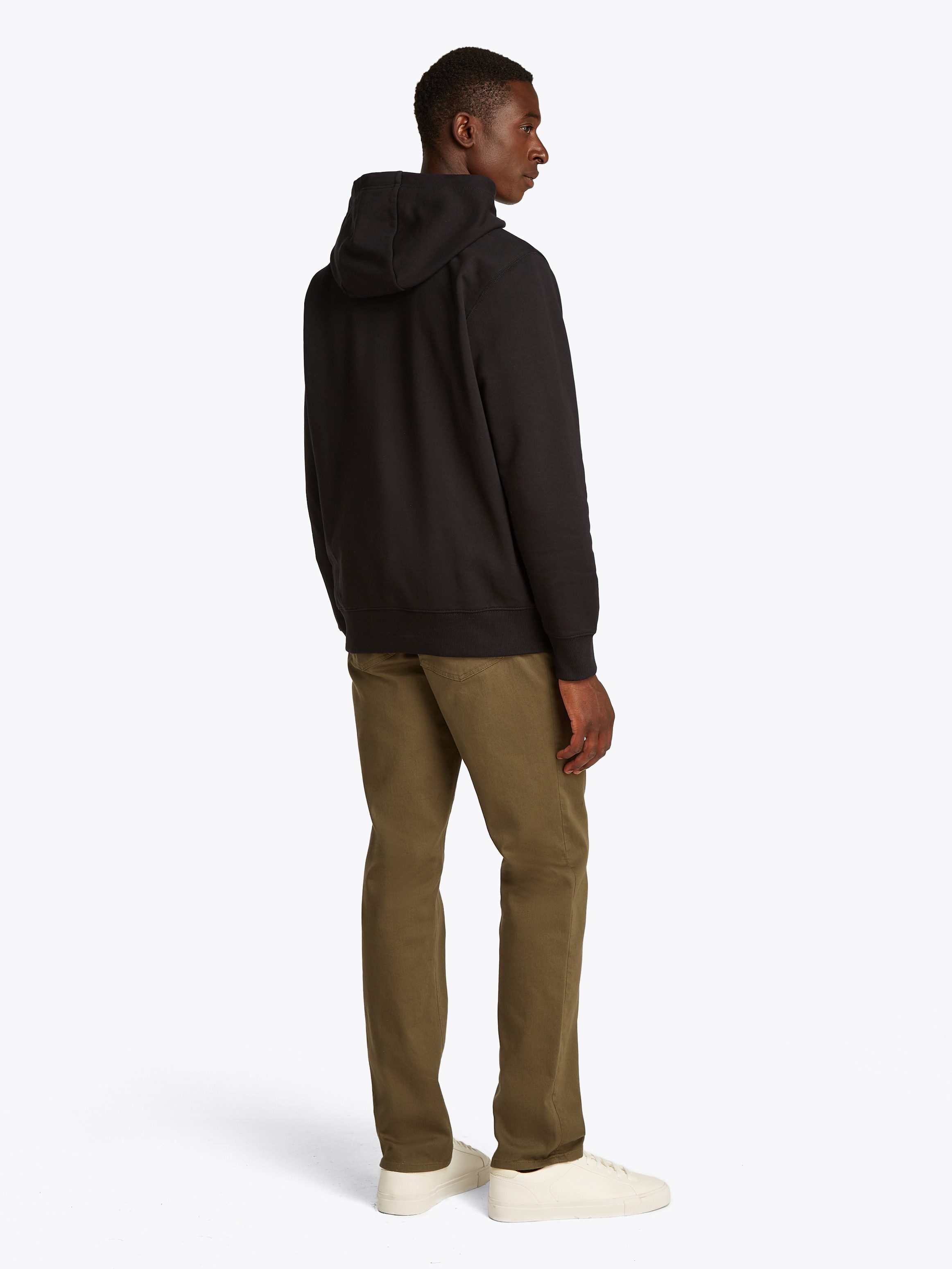 Tommy Hilfiger Hoodie HILFIGER CENTER STACK HOODY met grote meerkleurige print