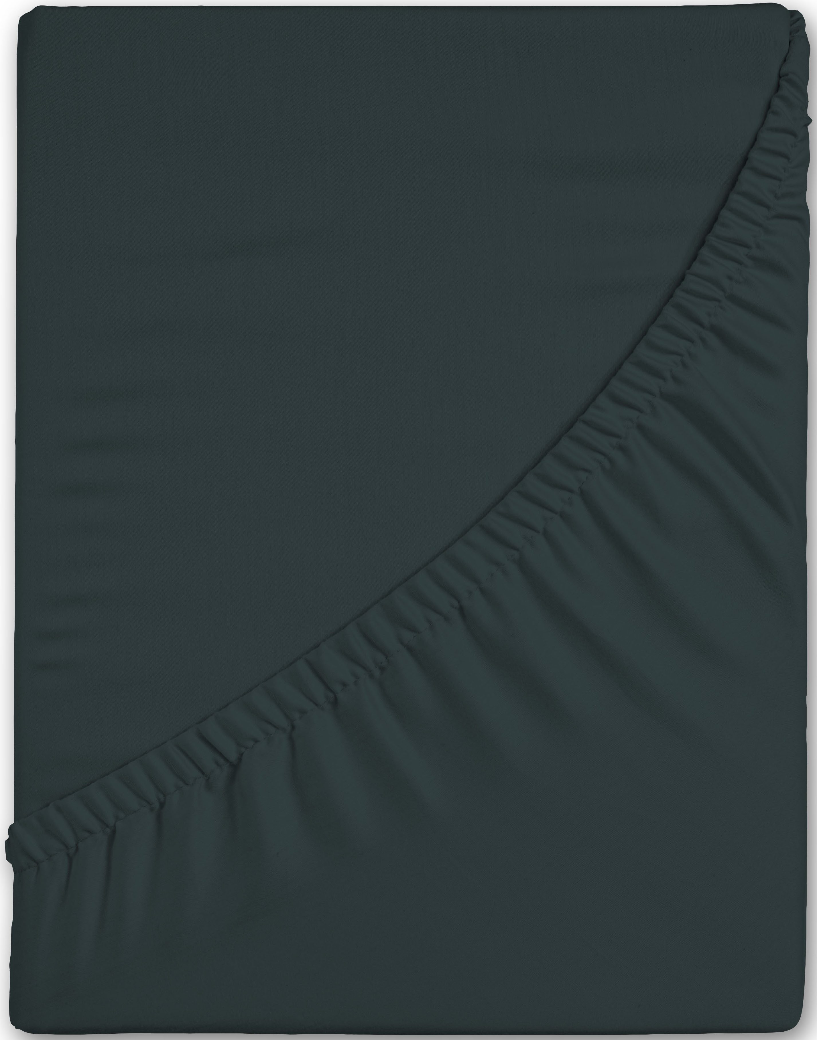 good morning Hoeslaken Jersey Spannbettlaken 100% katoen, jersey, volledige elastiek, tot 25 cm hoogte, 90/100x200, wit (1 stuk)