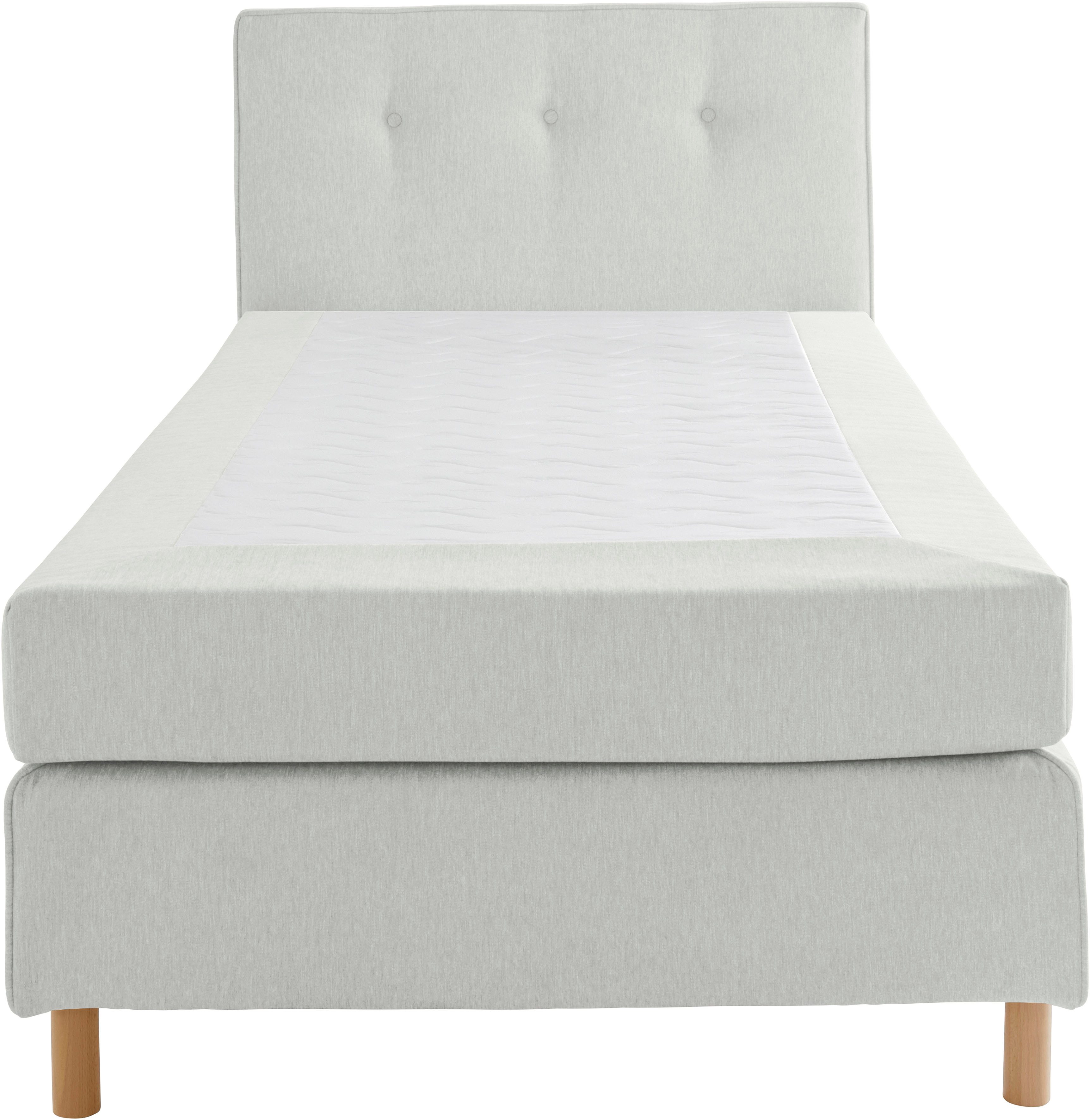 Home affaire Boxspring Heimatblick 100x200cm naar wens uitbreidbaar naar dubbel- en familiebest