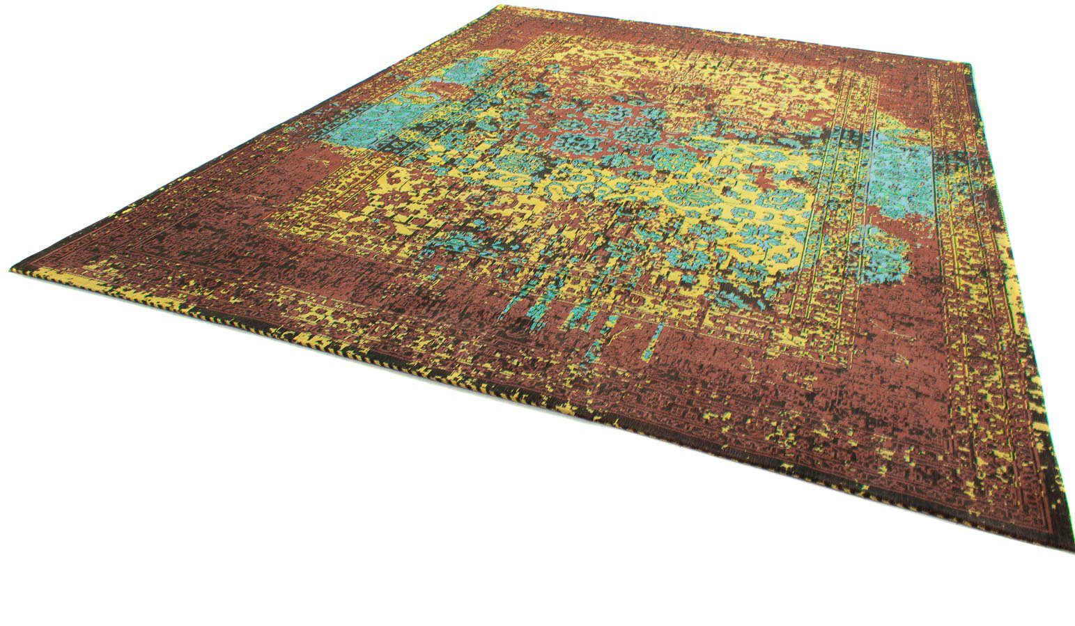morgenland Vloerkleed VINTAGE MANHATTAN Handwerk viscose Shabby, woonkamer