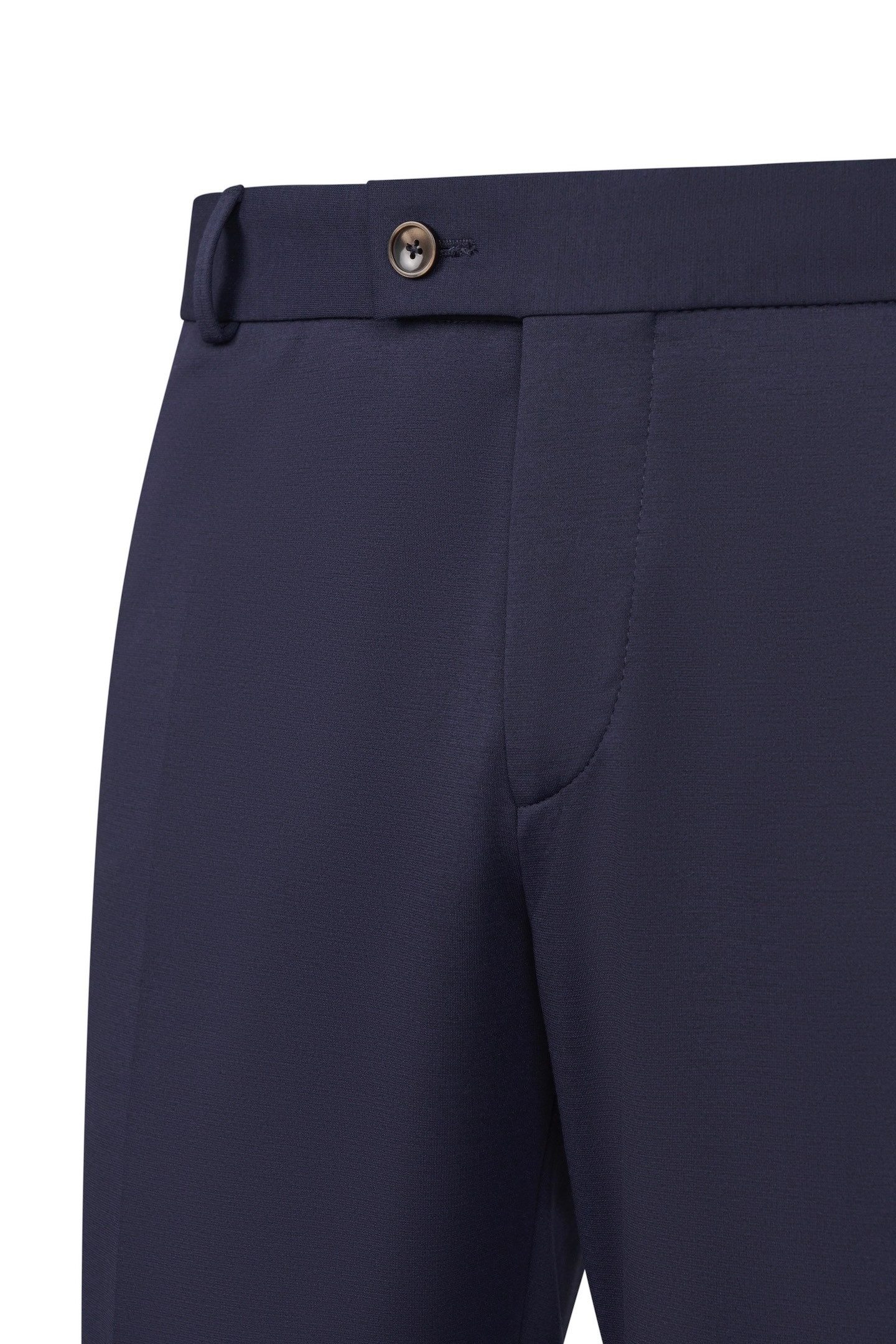 Bugatti Pantalon met stretch & persvouw