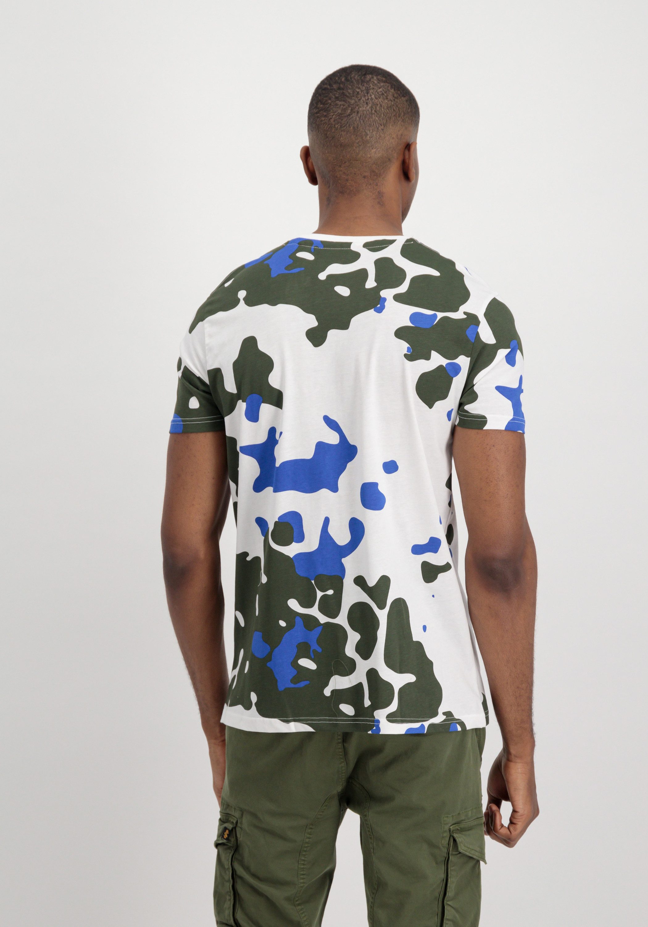 Alpha Industries T-shirt Men T-Shirts Tactical Camo T