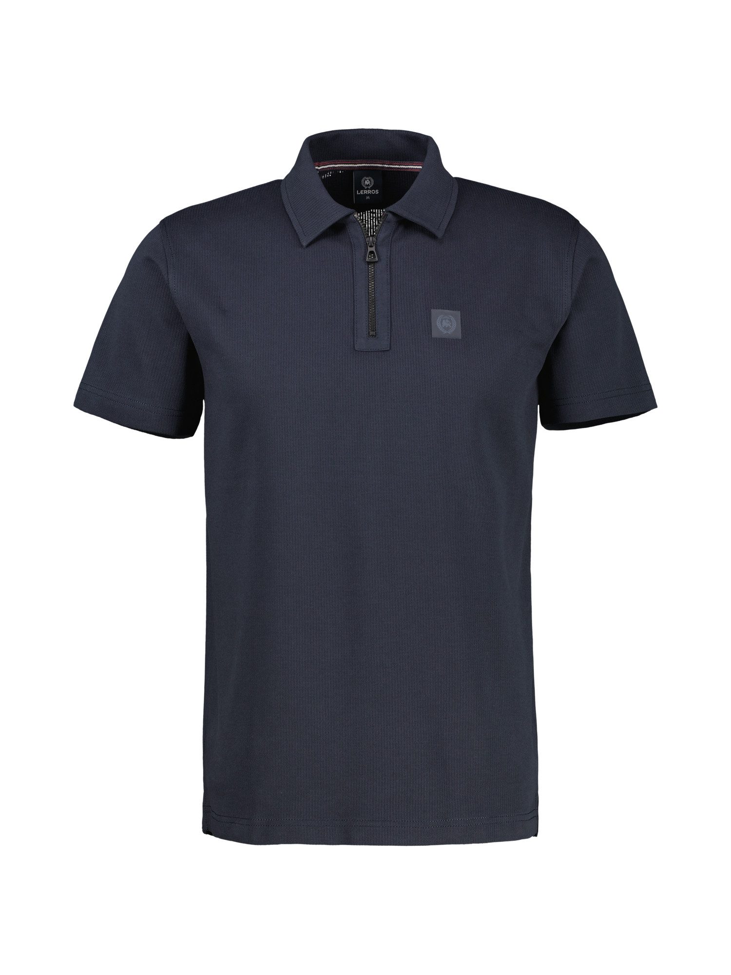 Lerros Poloshirt LERROS heren poloshirt met ritskraag