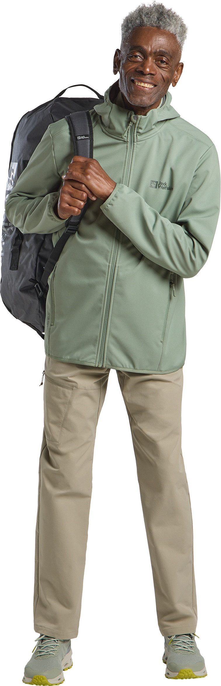 Jack Wolfskin Softshell-jack BORNBERG HOODY M