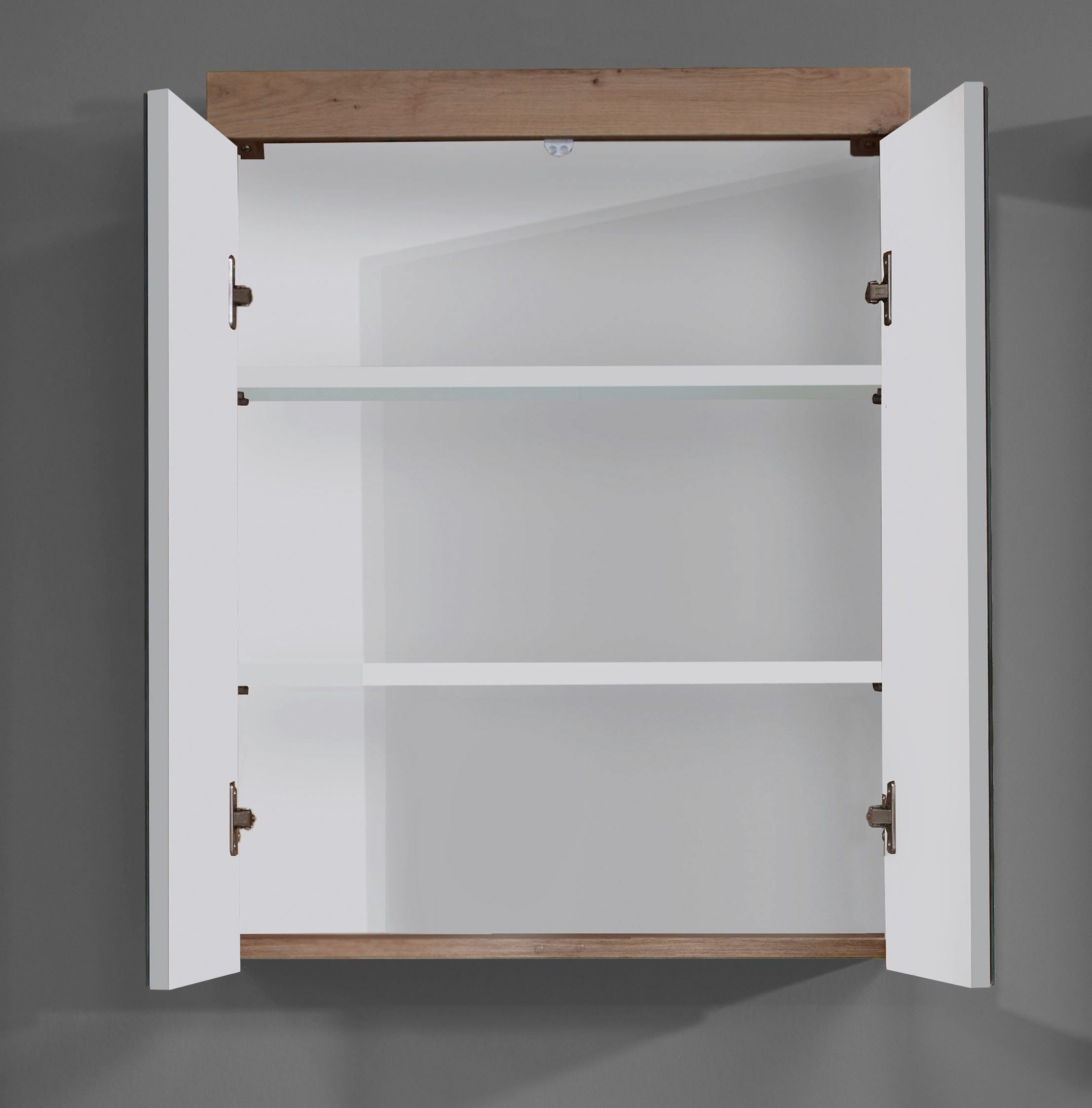 INOSIGN Spiegelkast Avena Badkamerkast optioneel met LED-verlichting - (B/D/H) 60/17/77 cm