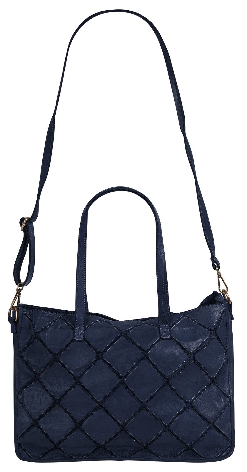 Samantha Look Shopper echt leer, made in italy