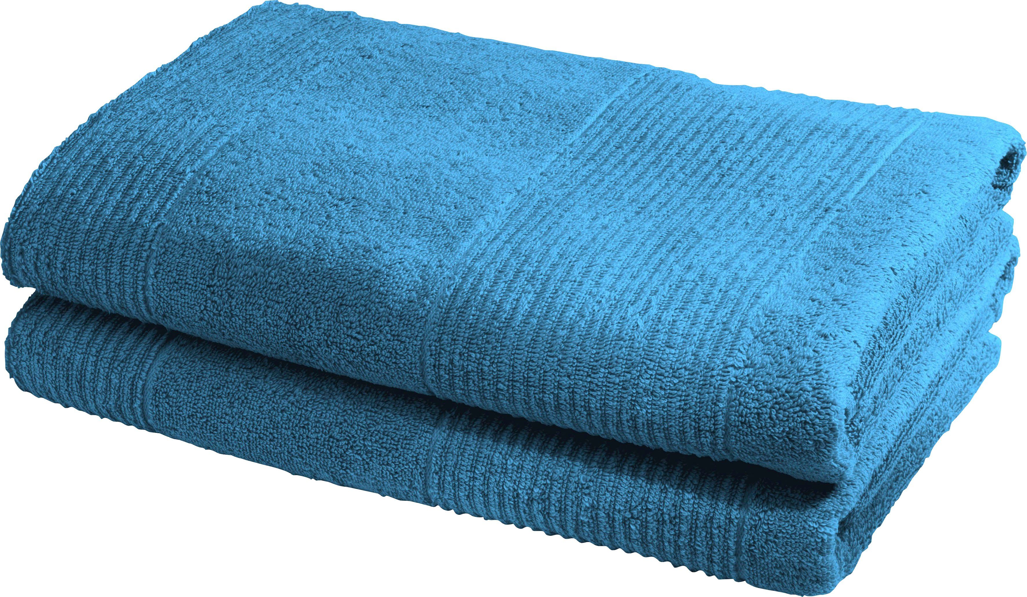 fleuresse Handdoeken 2828 hoogwaardig en in unikleur (2 stuks)